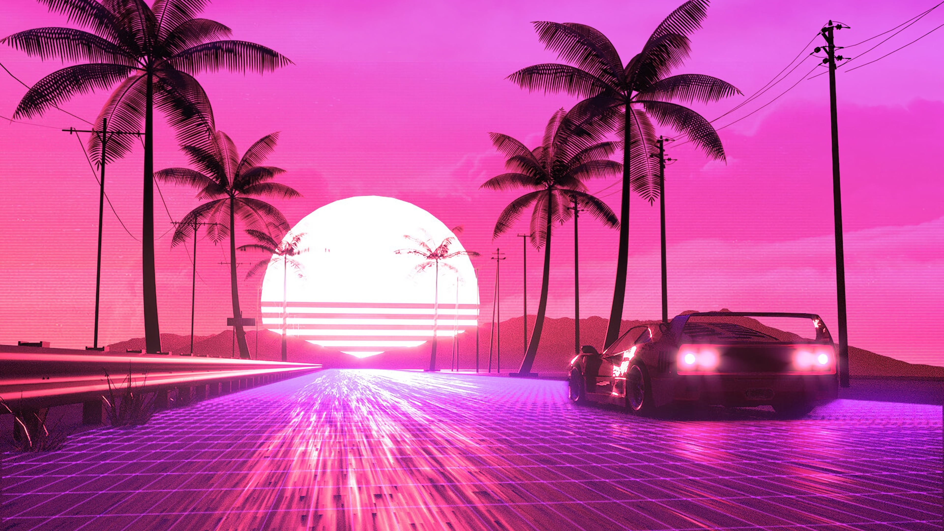 3840x2160 Retro  80s Ride 4k HD 4k Wallpapers  Images 