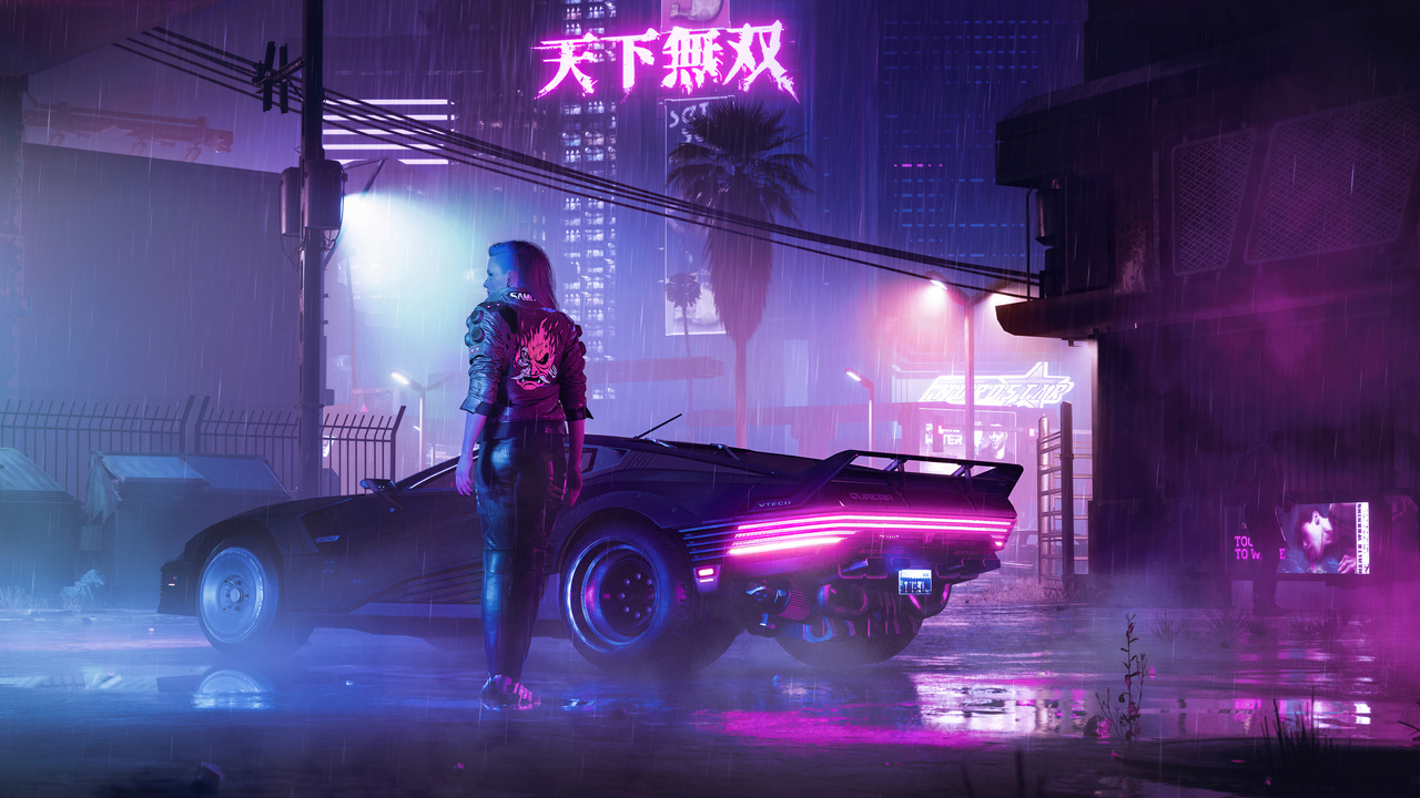 1280x720 Retro Cyberpunk 2077 Neon Life 5k 720P ,HD 4k Wallpapers ...