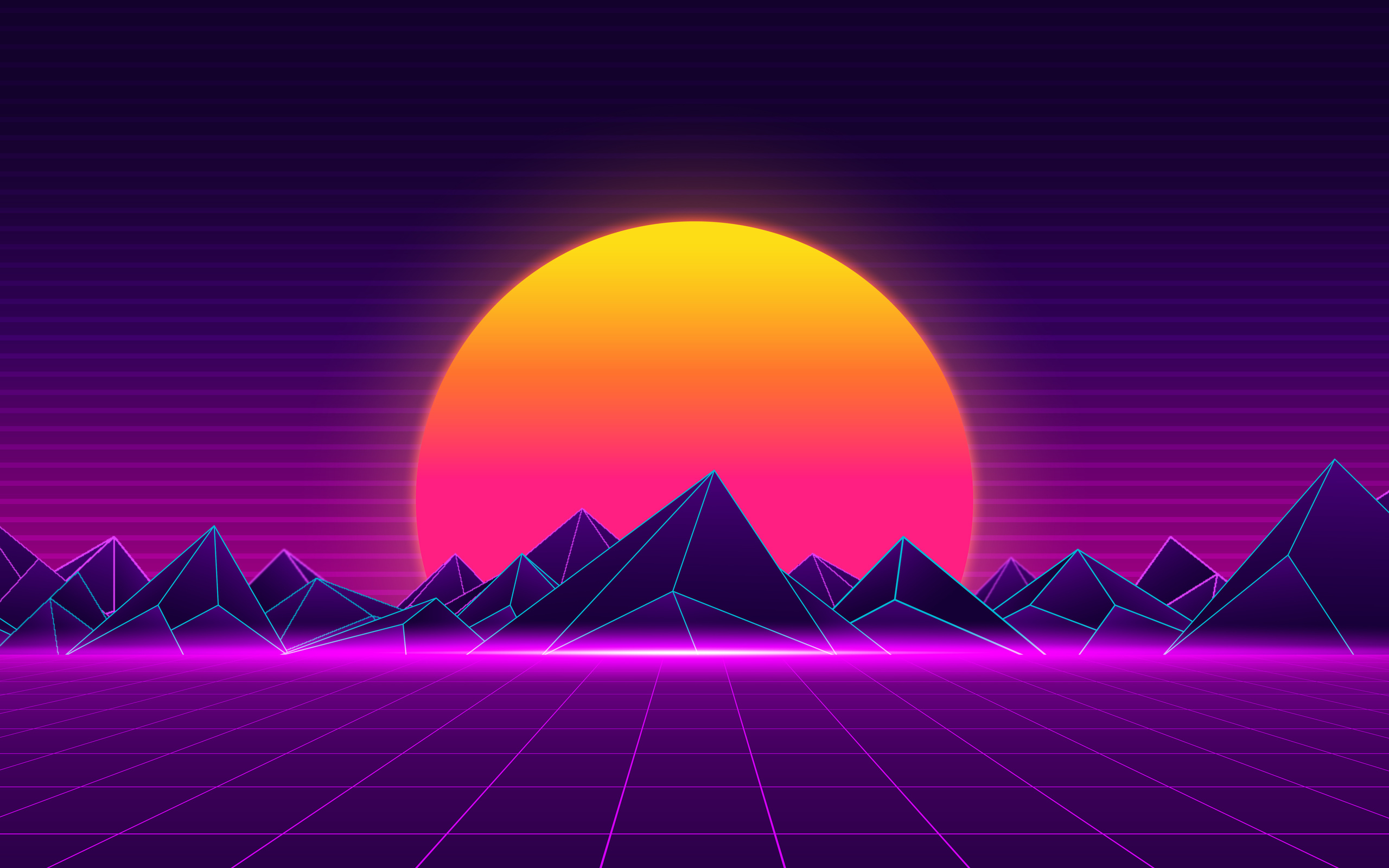 2560x1600 Retro Sunset 8k Wallpaper,2560x1600 Resolution HD 4k ...