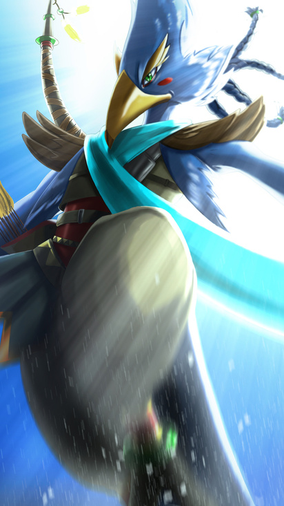 412x732 Revali The Legend Of Zelda Breath Of The Wild 412x732 ...