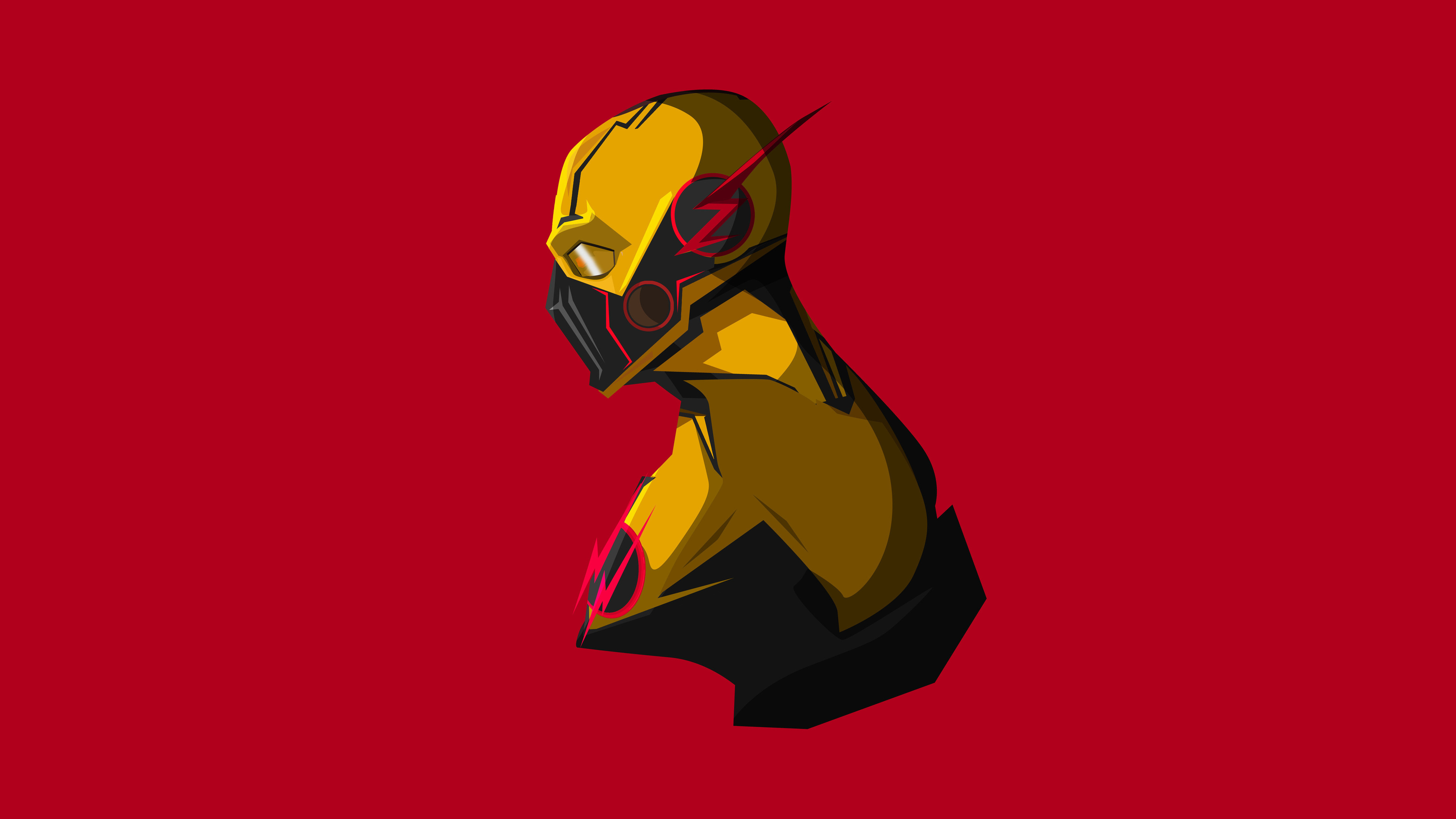 3840x2160 Reverse Flash Minimalism 4K 4K ,HD 4k Wallpapers,Images ...