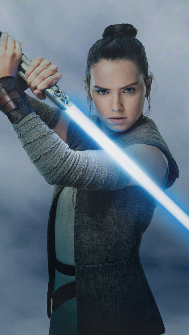 640x1136 Rey Star Wars The Last Jedi 4k Iphone 5 5c 5s Se Ipod Touch Hd Wallpapers Images Backgrounds Photos And Pictures - Star Wars Rey Wallpaper Hd Iphone