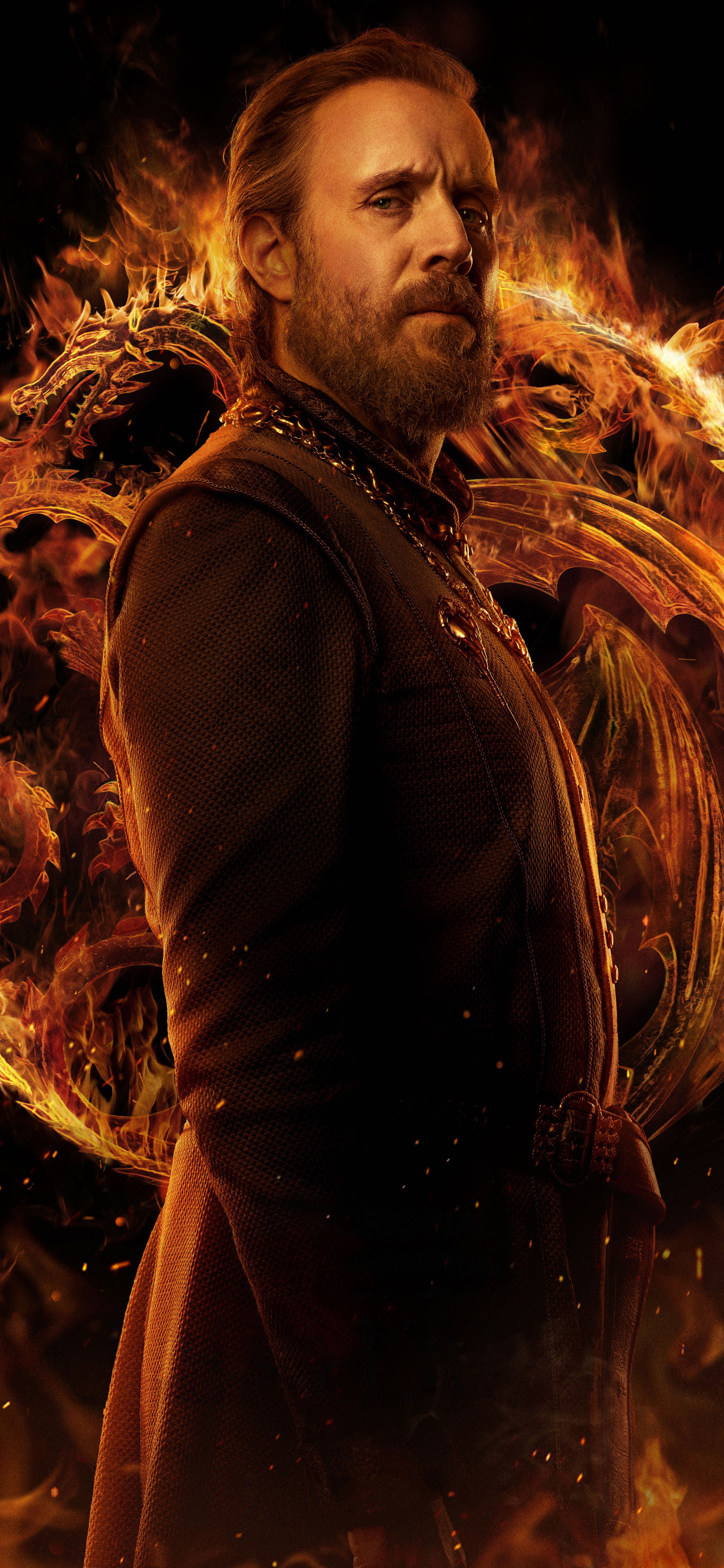 1125x2436 Rhys Ifans As Otto Hightower In House Of The Dragon Iphone XS ...