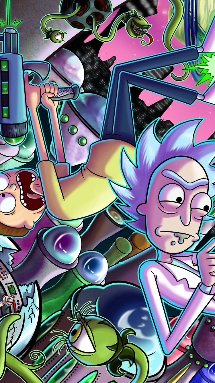 Download Rick And Morty wallpapers for mobile phone, free Rick