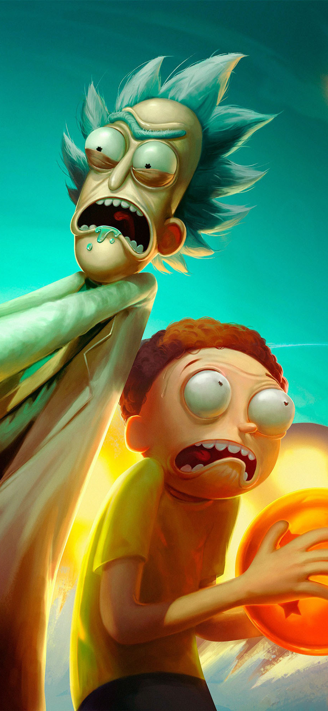 1125x2436-rick-and-morty-fan-art-iphone-xs-iphone-10-iphone-x-hd-4k-wallpapers-images