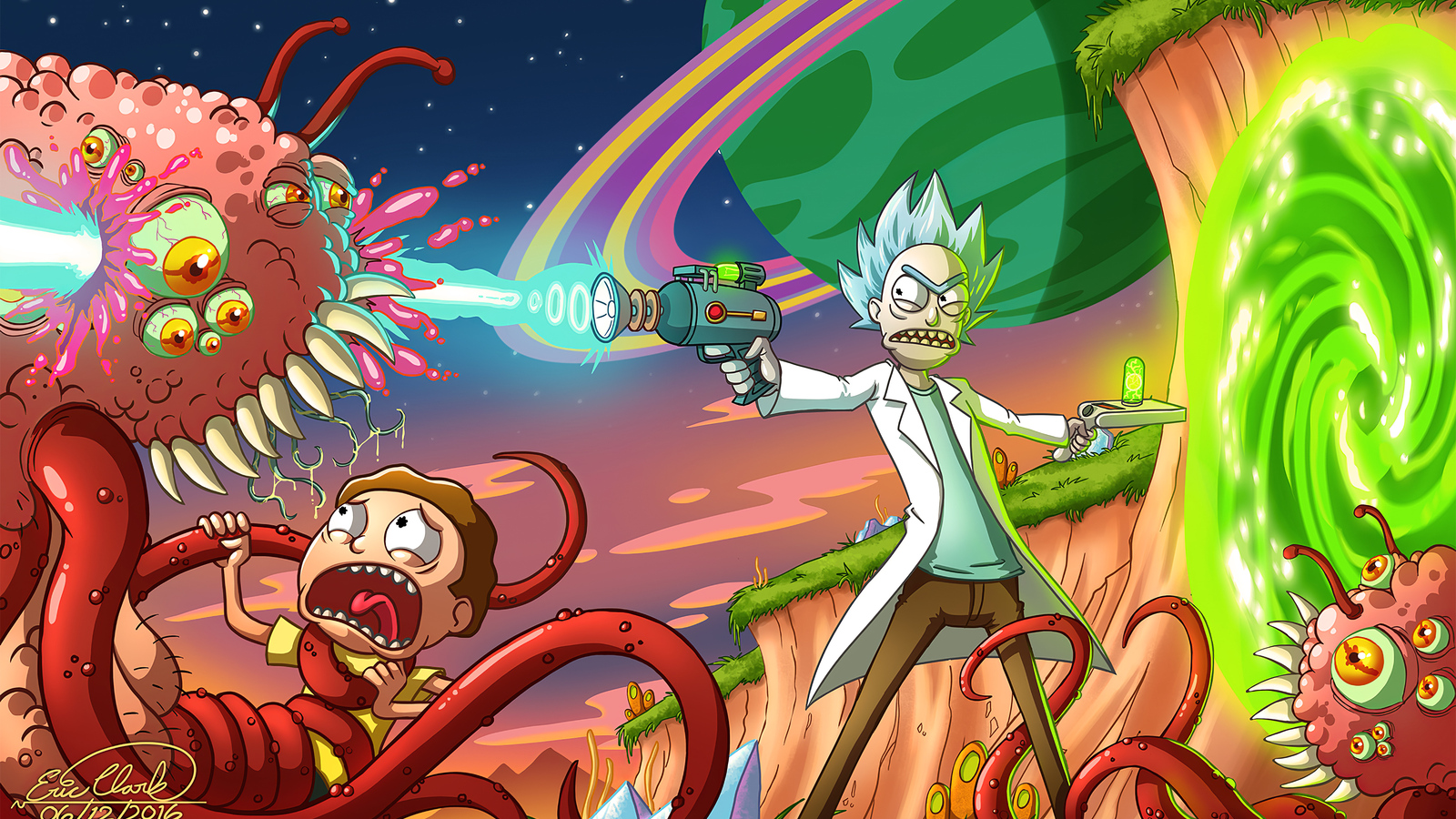 1600x900 Rick And Morty Smith Adventures 4k 1600x900 Resolution Hd 4k Wallpapers Images Backgrounds Photos And Pictures