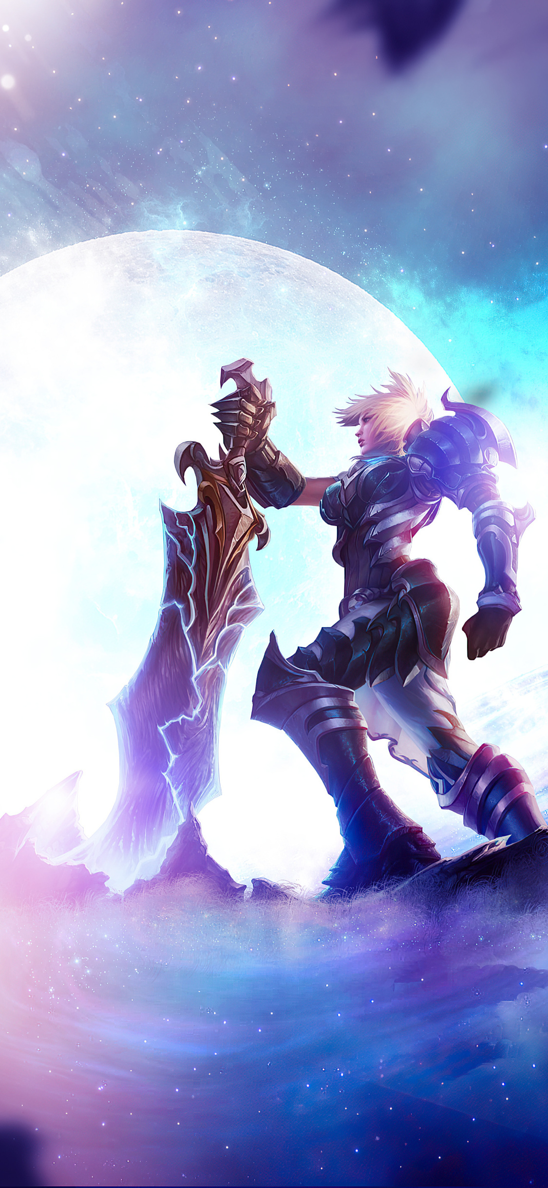 1125x2436 Riven League Of Legends Art 4k Iphone XS,Iphone 10