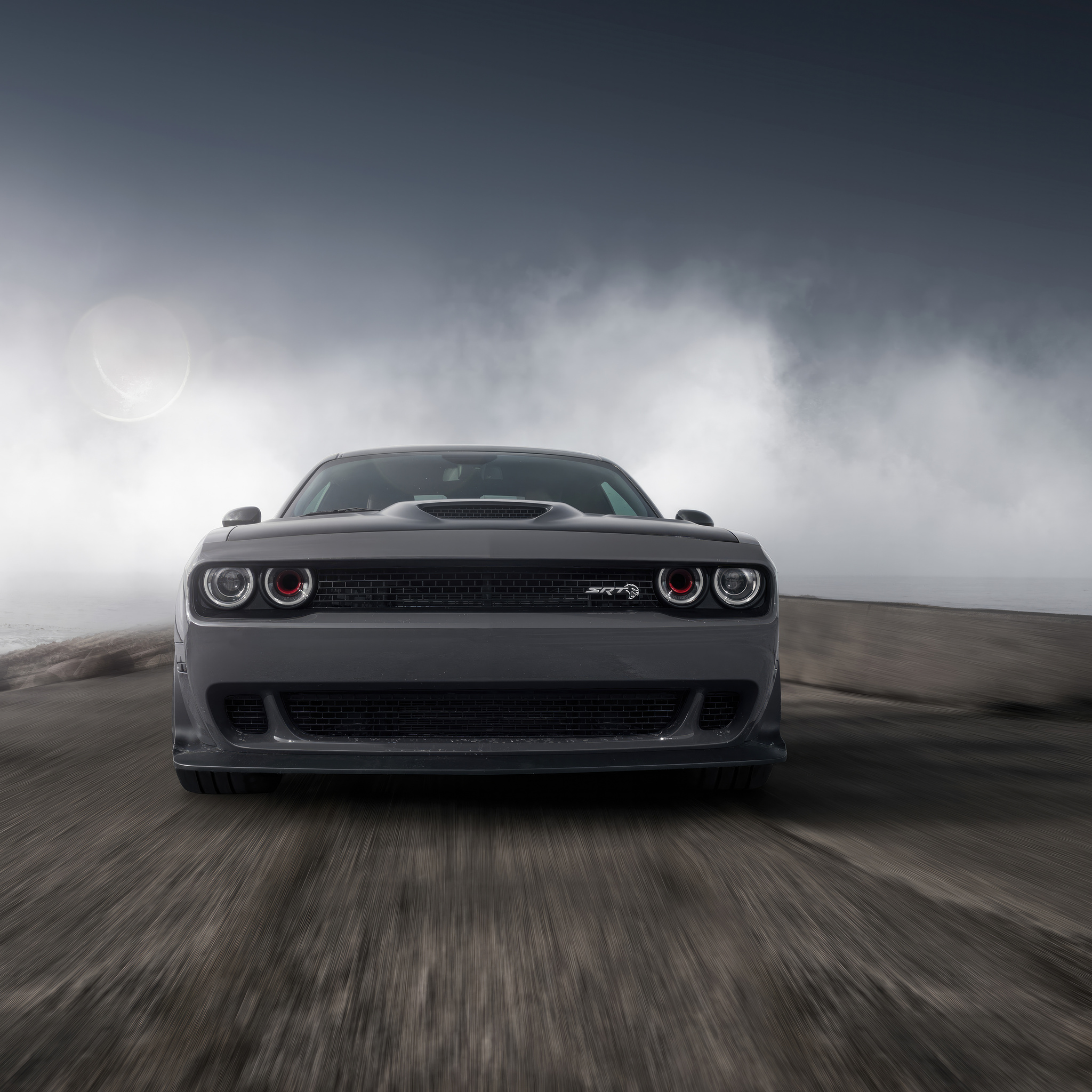 2048x2048 Road Beast Dodge Challenger Srt Ipad Air ,HD 4k Wallpapers ...