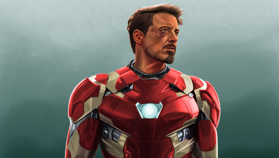 960x544 Robert Downery JR Iron Man Art 960x544 Resolution HD 4k