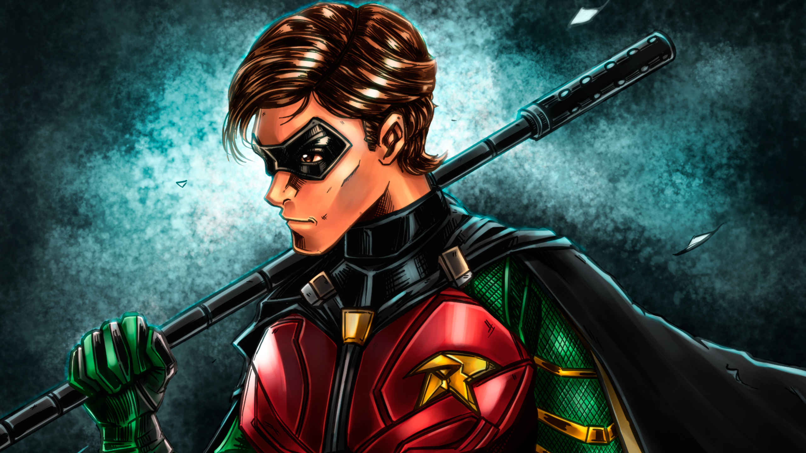 Robin Titans Artwork In 2560x1440 Resolution. robin-titans-artwork-u4.jpg. 