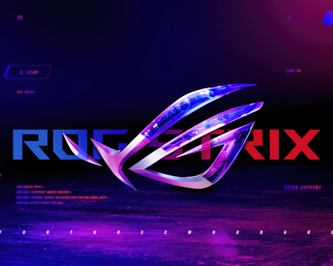 X Rog Strix K Wallpaper X Resolution Hd K