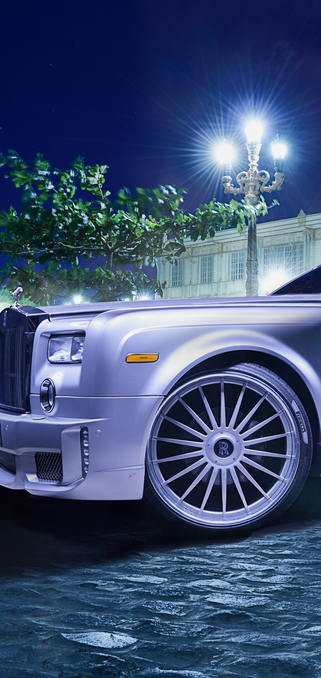 Rolls Royce Ghost 8k Wallpaper In 1080x2280 Resolution