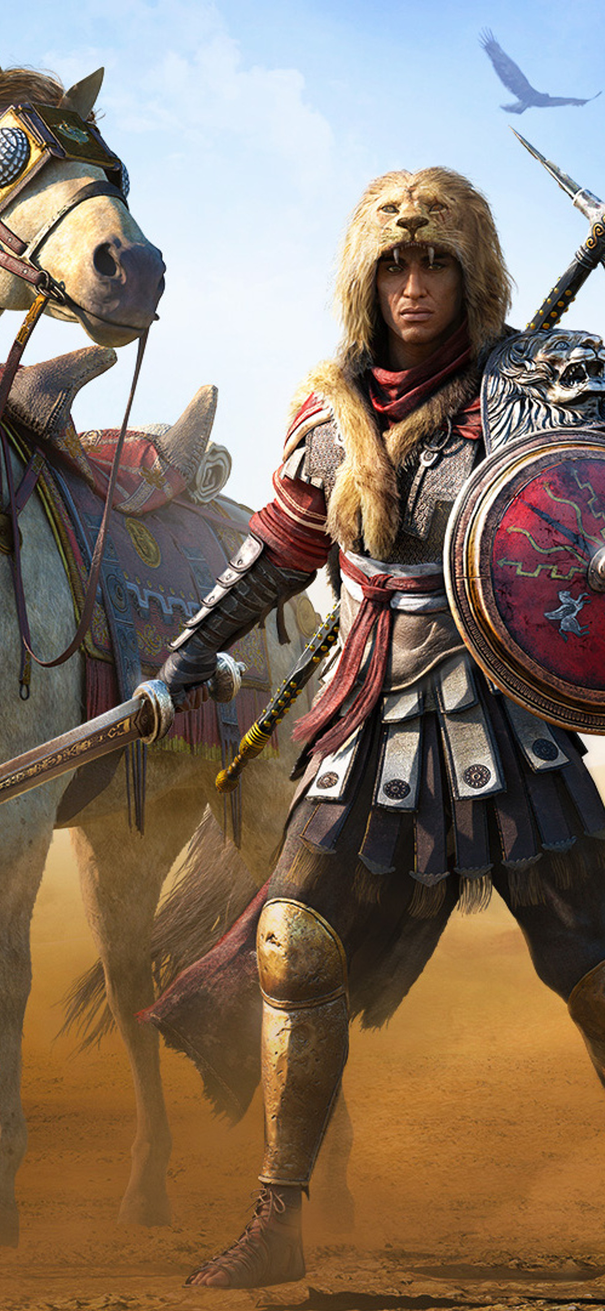 1242x2688 Roman Centurion Assassins Creed Origins Iphone Xs Max Hd 4k Wallpapers Images 7502