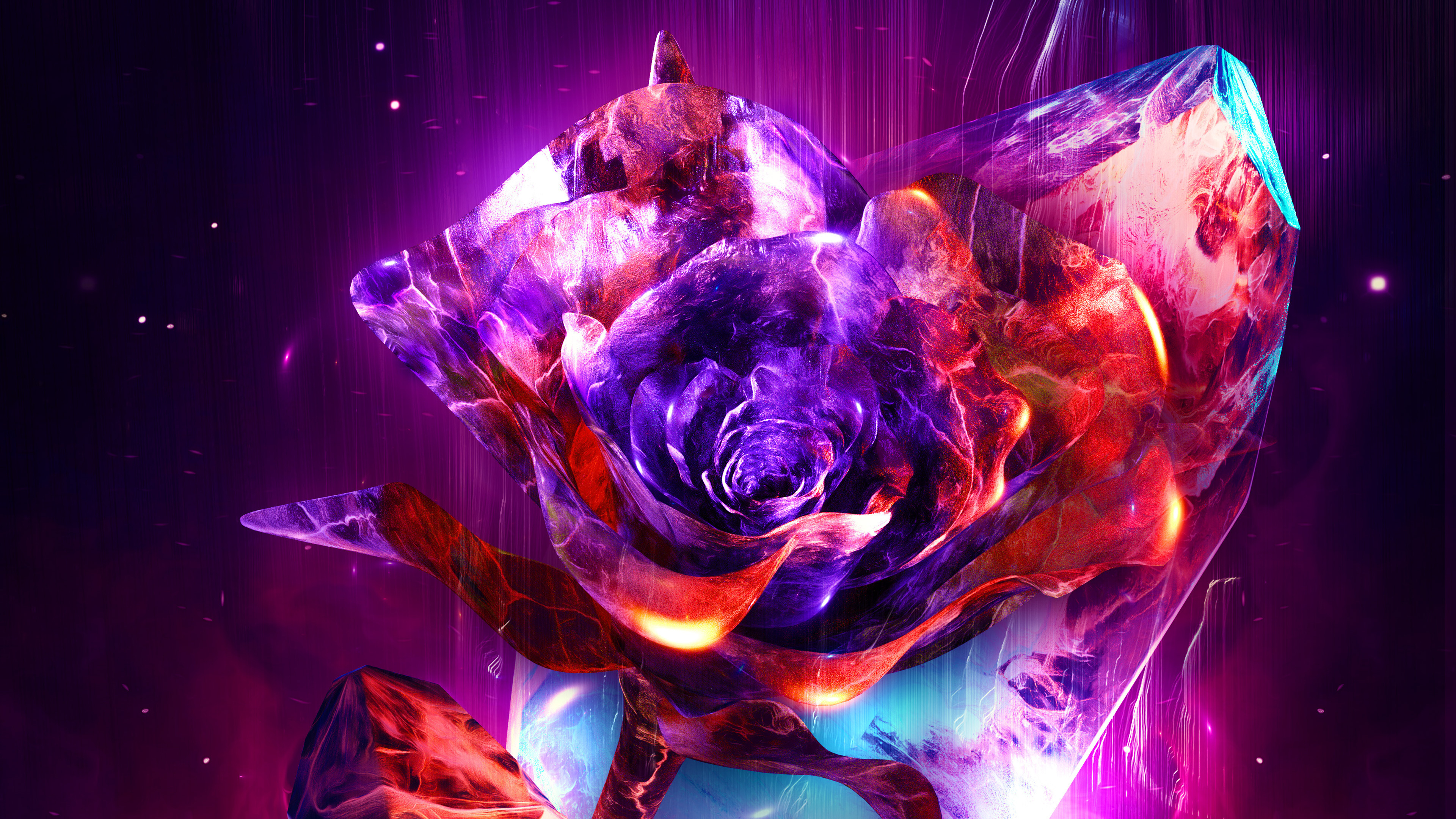 3840x2160 Rose Abstract 4k 4K ,HD 4k Wallpapers,Images,Backgrounds,Photos and Pictures