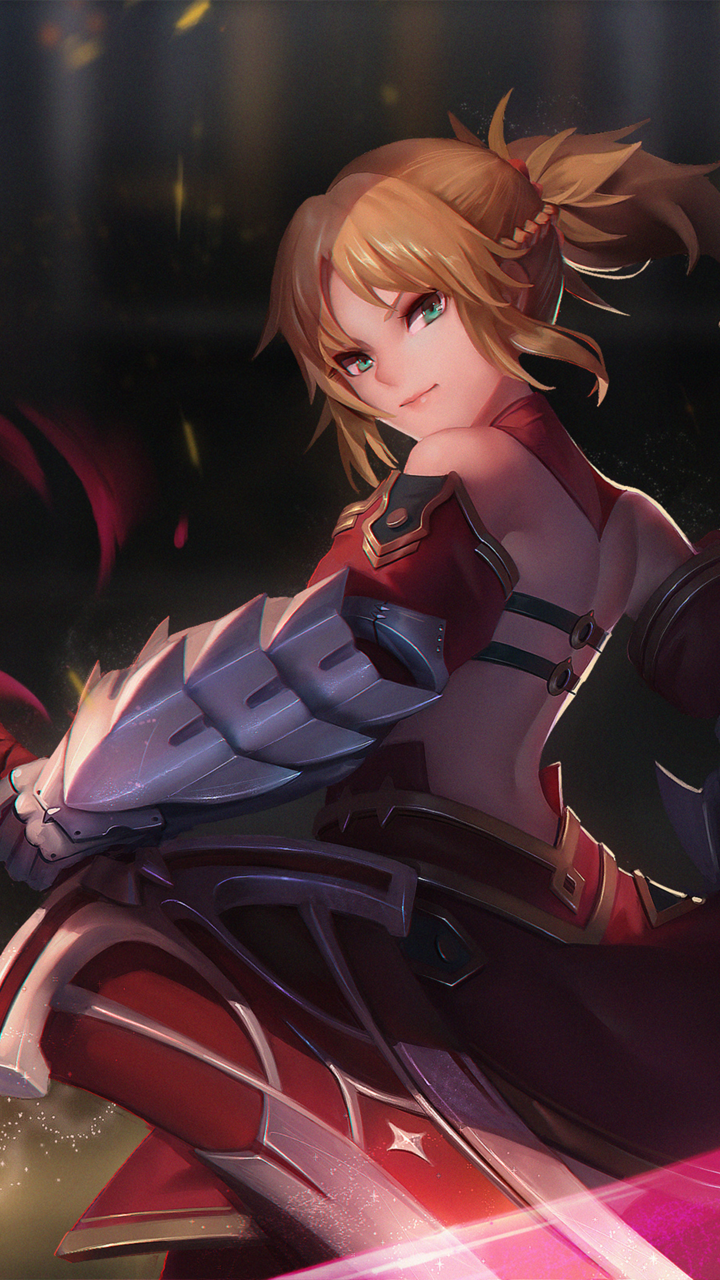 1440x2560 Saber Of Red Fate Grand Order Samsung Galaxy S6,S7 ,Google ...