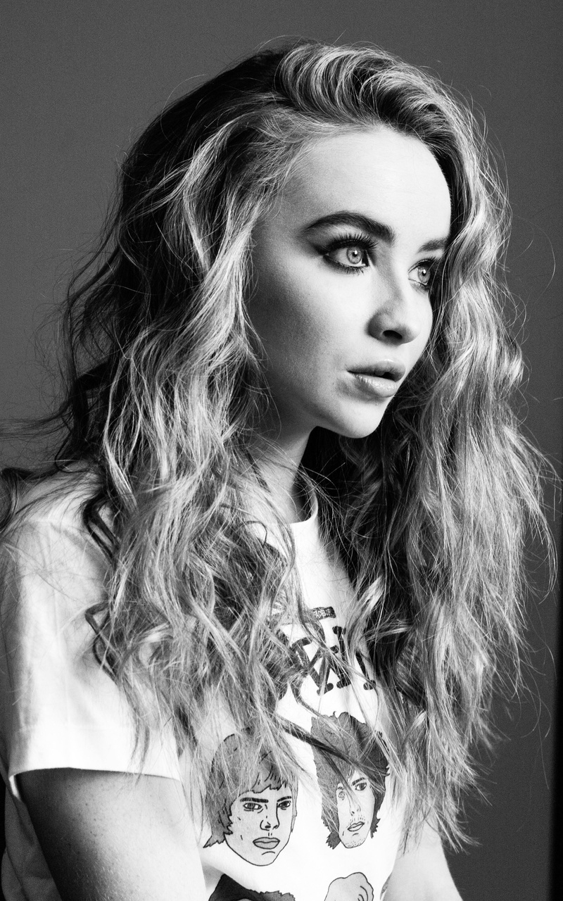 800x1280 Sabrina Carpenter Monochrome 5k Nexus 7,Samsung Galaxy Tab 10 ...