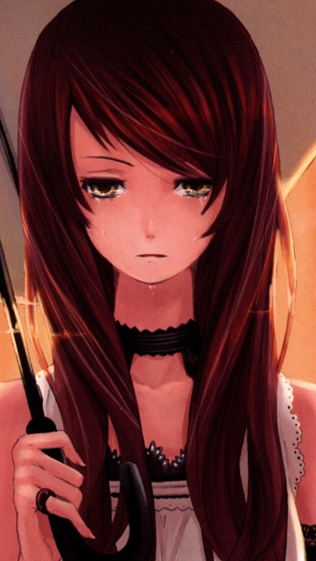 640x1136 Sad Anime Girl iPhone 5,5c,5S,SE ,Ipod Touch HD 4k Wallpapers,  Images, Backgrounds, Photos and Pictures