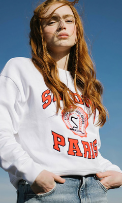 240x400 Sadie Sink Sandro Paris 2022 Acer E100,Huawei,Galaxy S Duos,LG