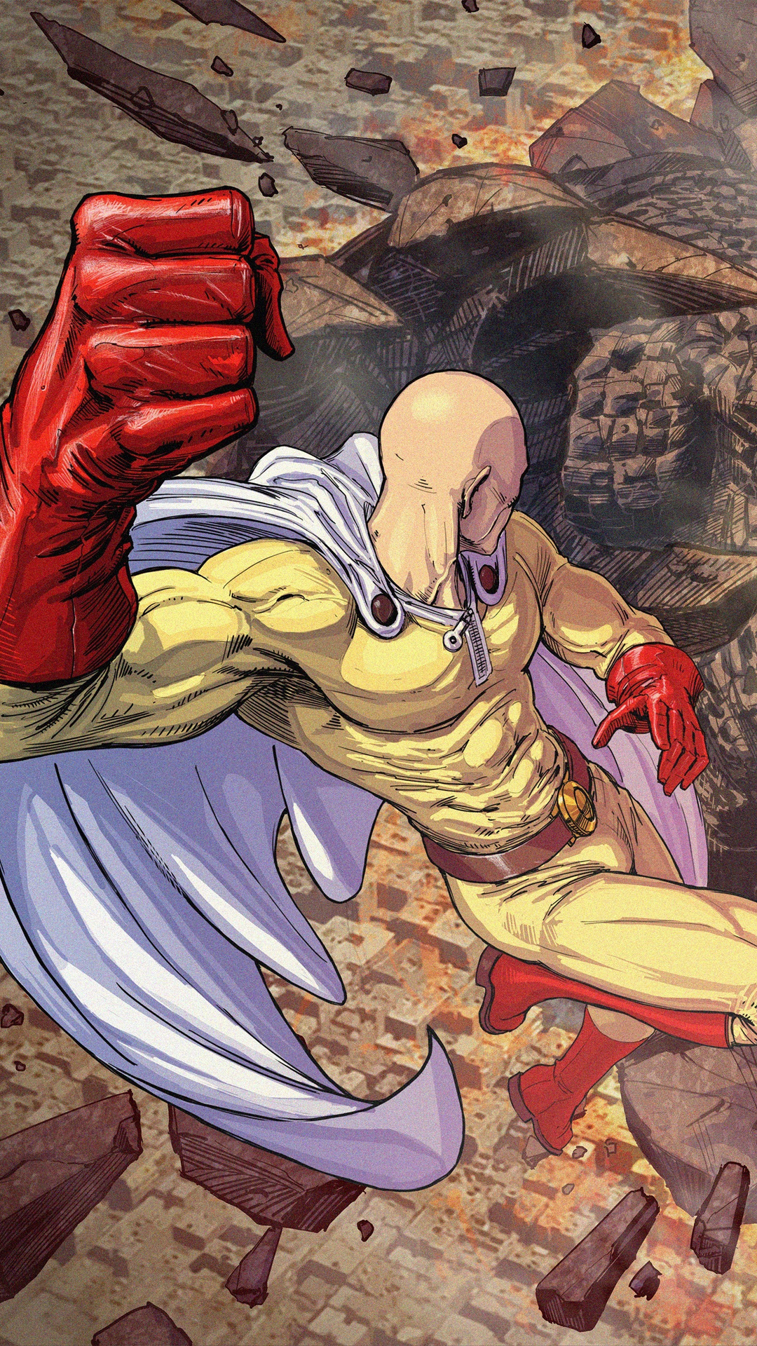 Download Saitama Wallpaper 4k Celular