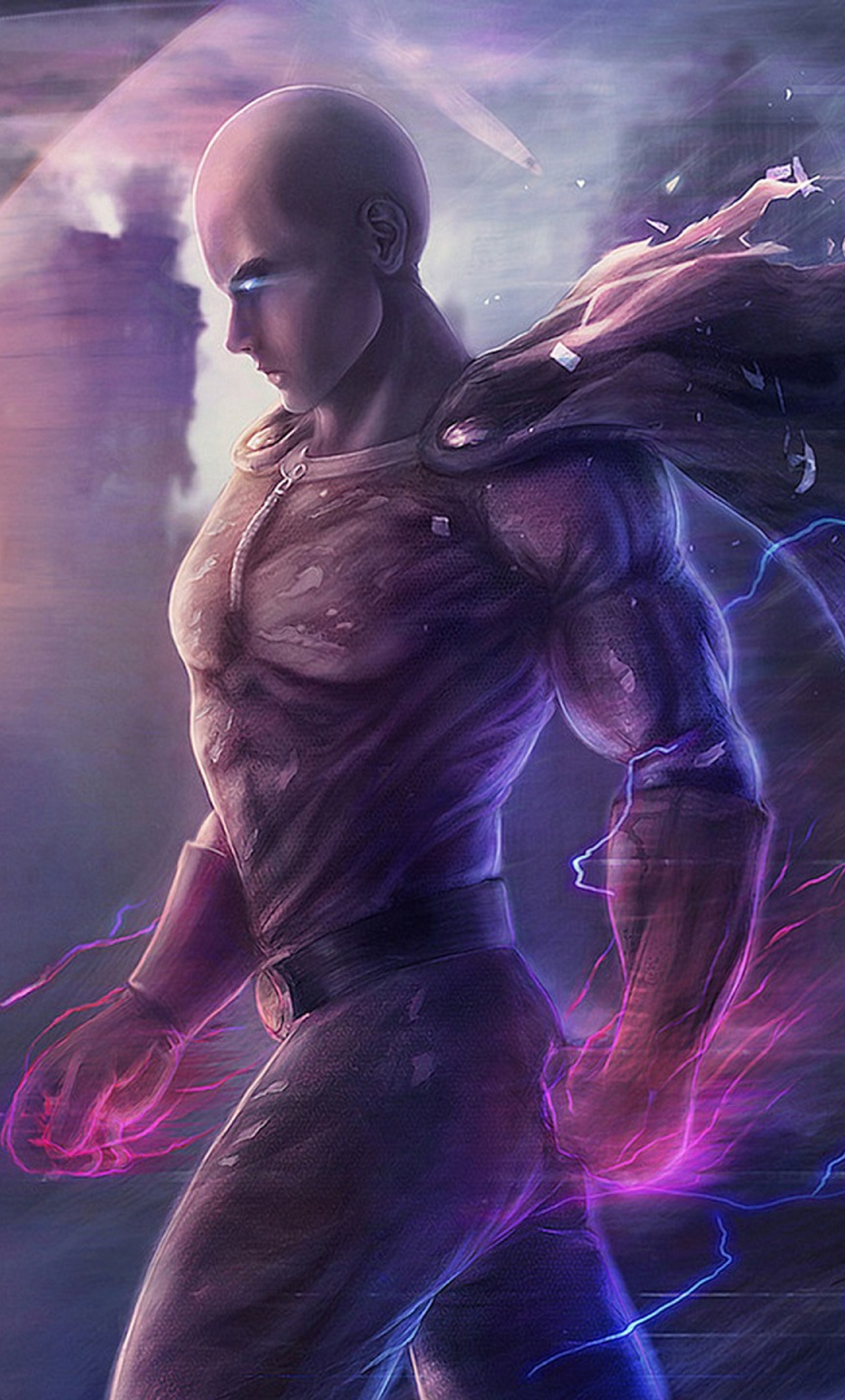 1280x2120 Saitama One Punch Man Artwork iPhone 6+ HD 4k ...