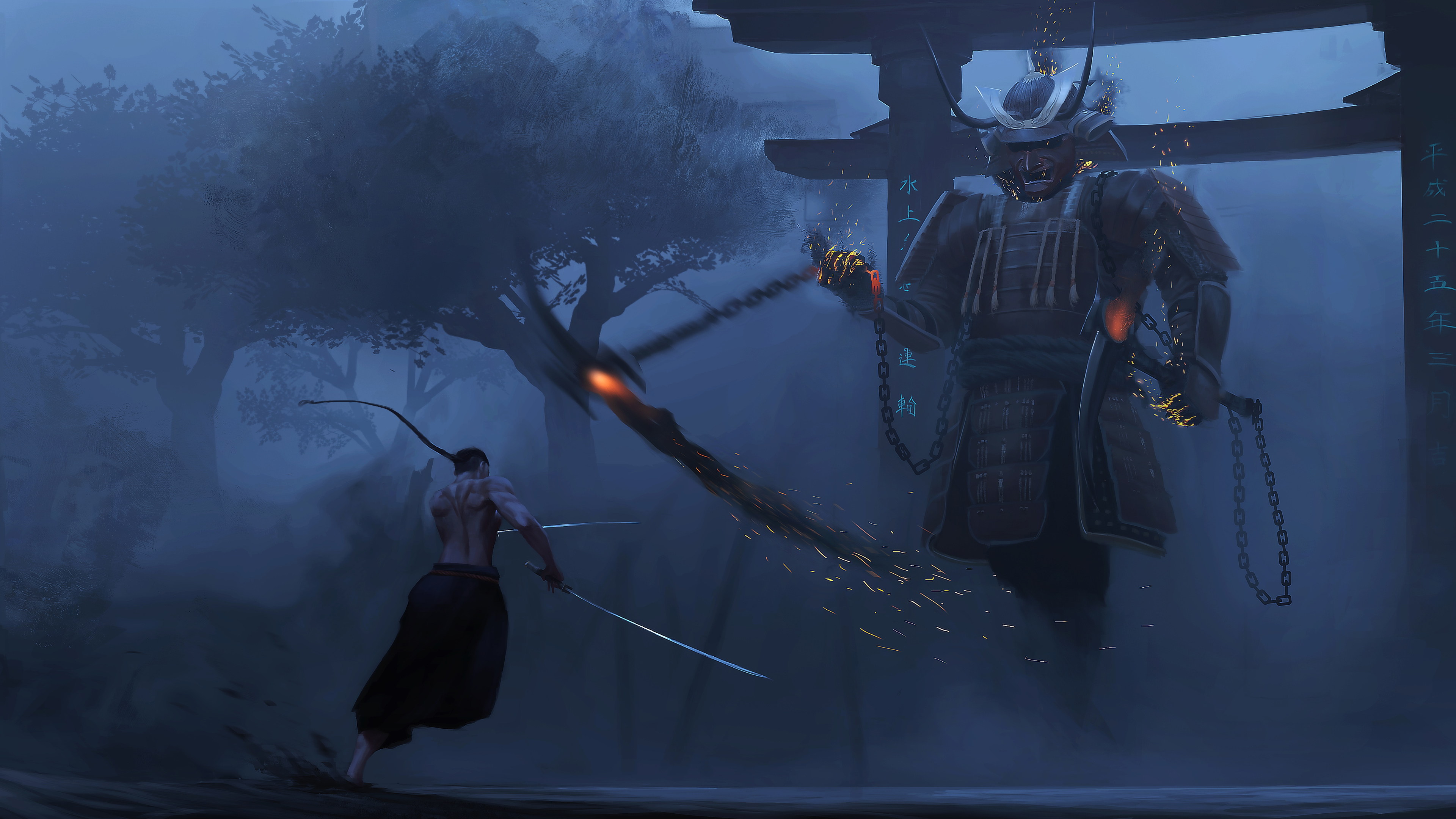 Samurai 4K sẽ đem lại cho bạn trải nghiệm tuyệt vời ngay trên màn hình của mình. Từ chi tiết đến màu sắc, mọi thứ đều rực rỡ và sắc nét. Hãy chìm đắm trong thế giới của những chiến binh đầy sức mạnh và phiêu lưu với Samurai 4K.