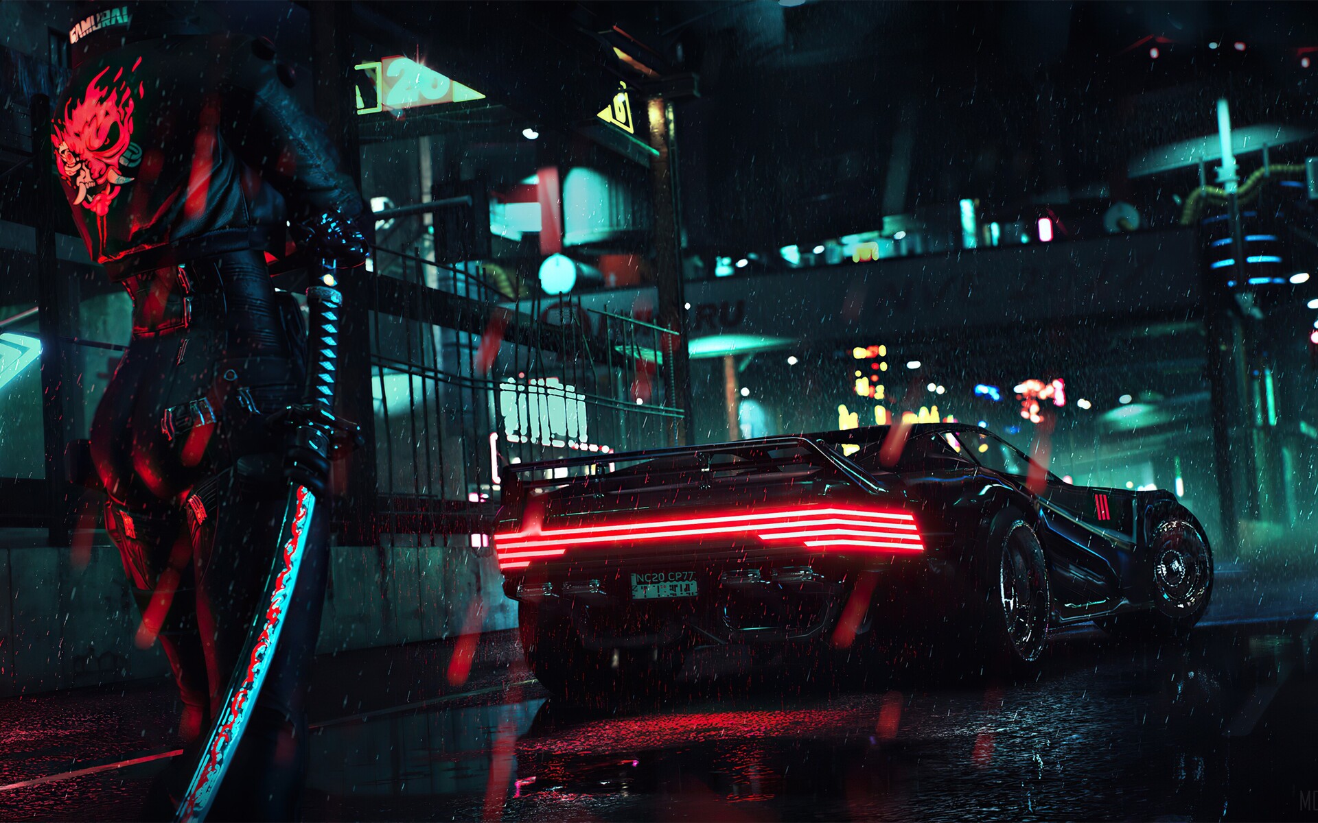 1920x1200 Samurai Sword Girl Cyberpunk 2077 1080P Resolution HD 4k  Wallpapers, Images, Backgrounds, Photos and Pictures