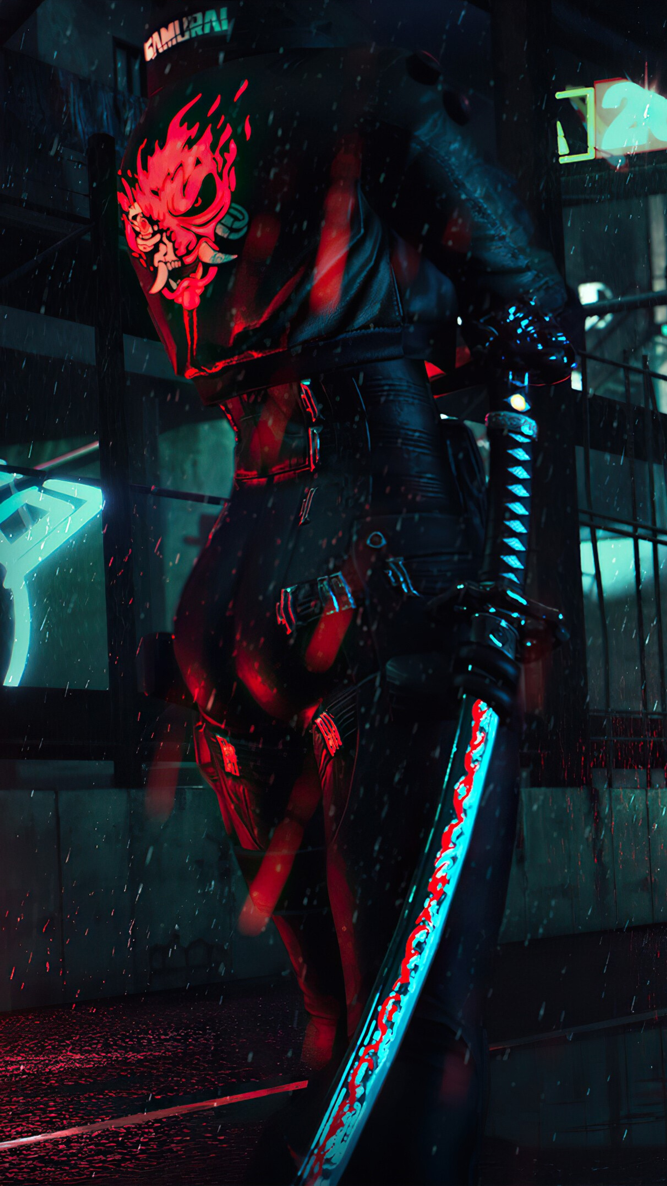 Cyberpunk 2077 Samurai Phone Wallpaper by kongzilla978 on DeviantArt