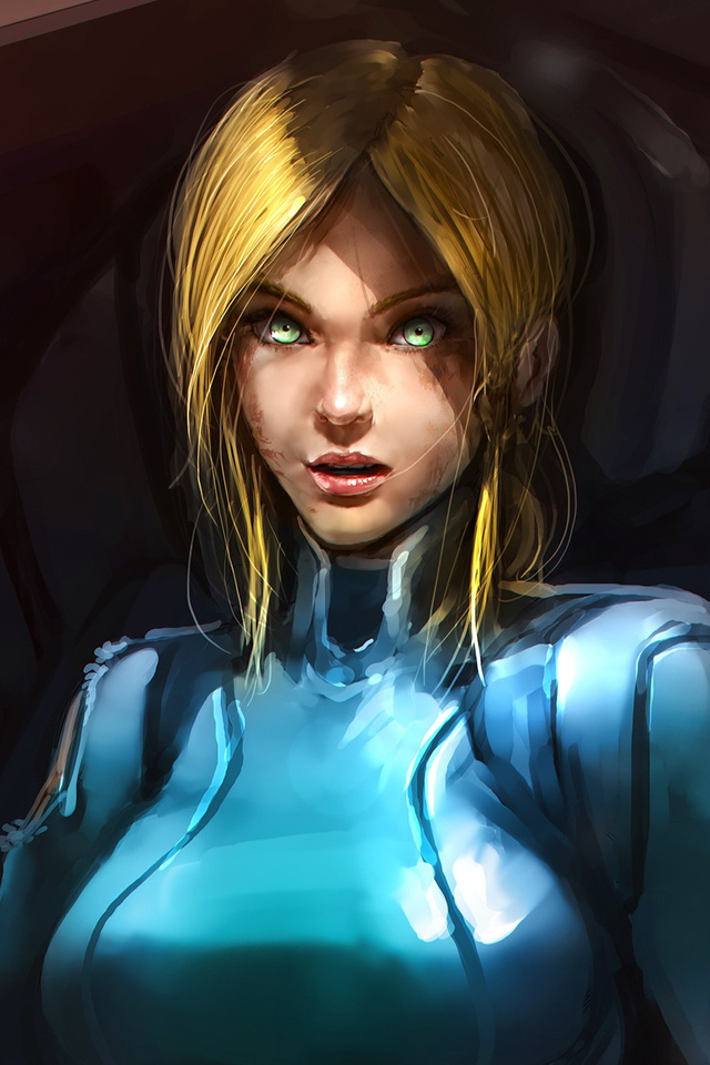 640x960 Samus Aran Metroid iPhone 4, iPhone 4S ,HD 4k Wallpapers,Images ...