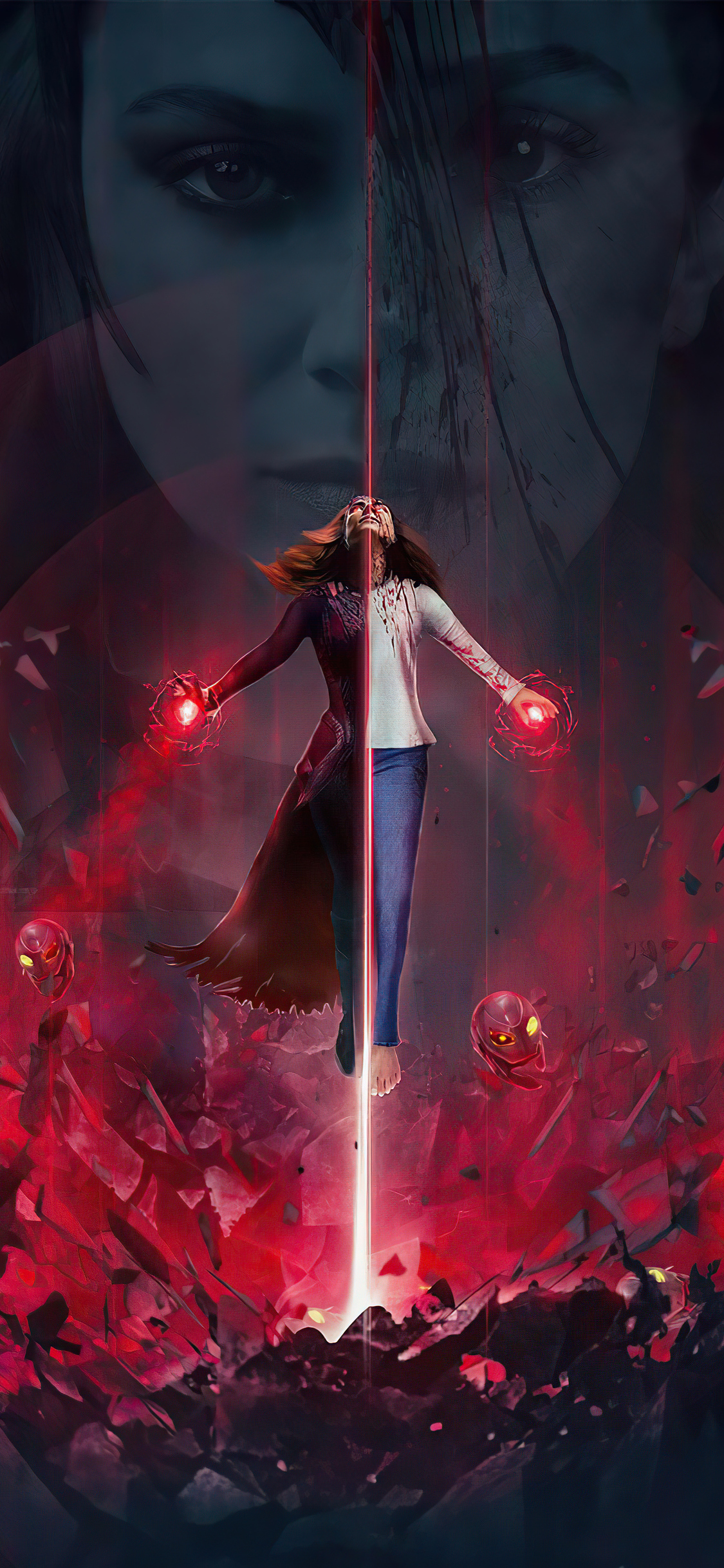 1125x2436 Scarlet Witch Of Mcu Iphone XS,Iphone 10,Iphone X HD 4k Wallpapers,  Images, Backgrounds, Photos and Pictures