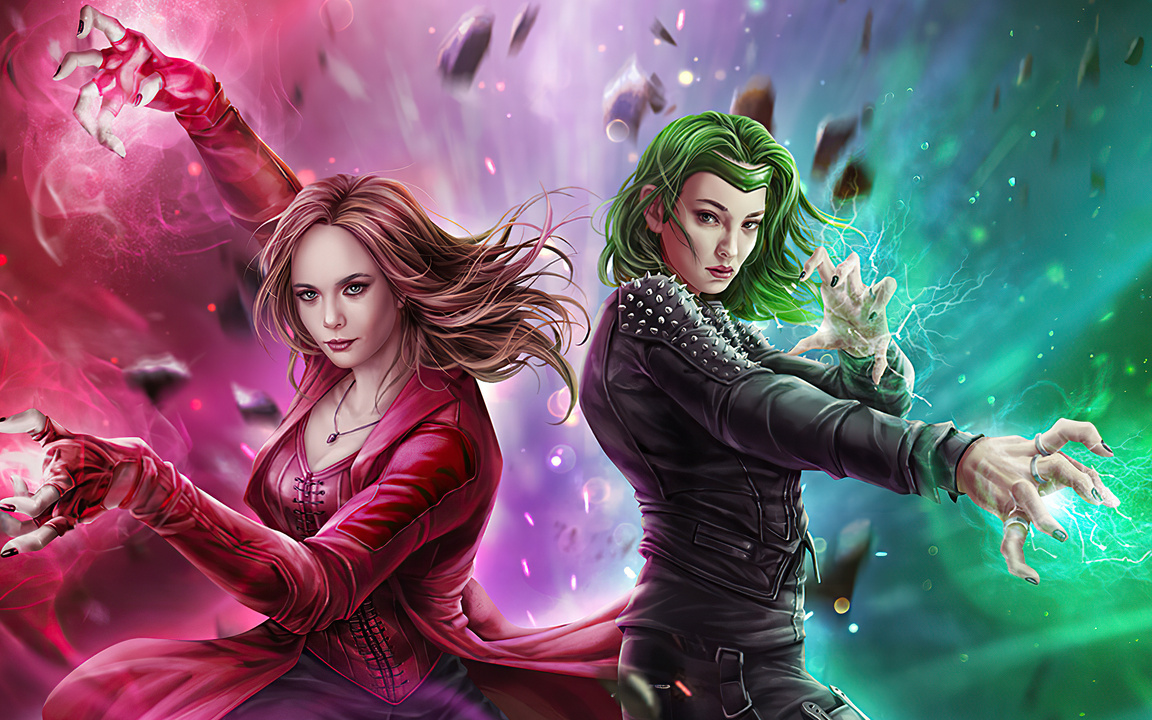 1152x720 Scarlet Witch Vs Polaris 1152x720 Resolution HD 4k Wallpapers ...