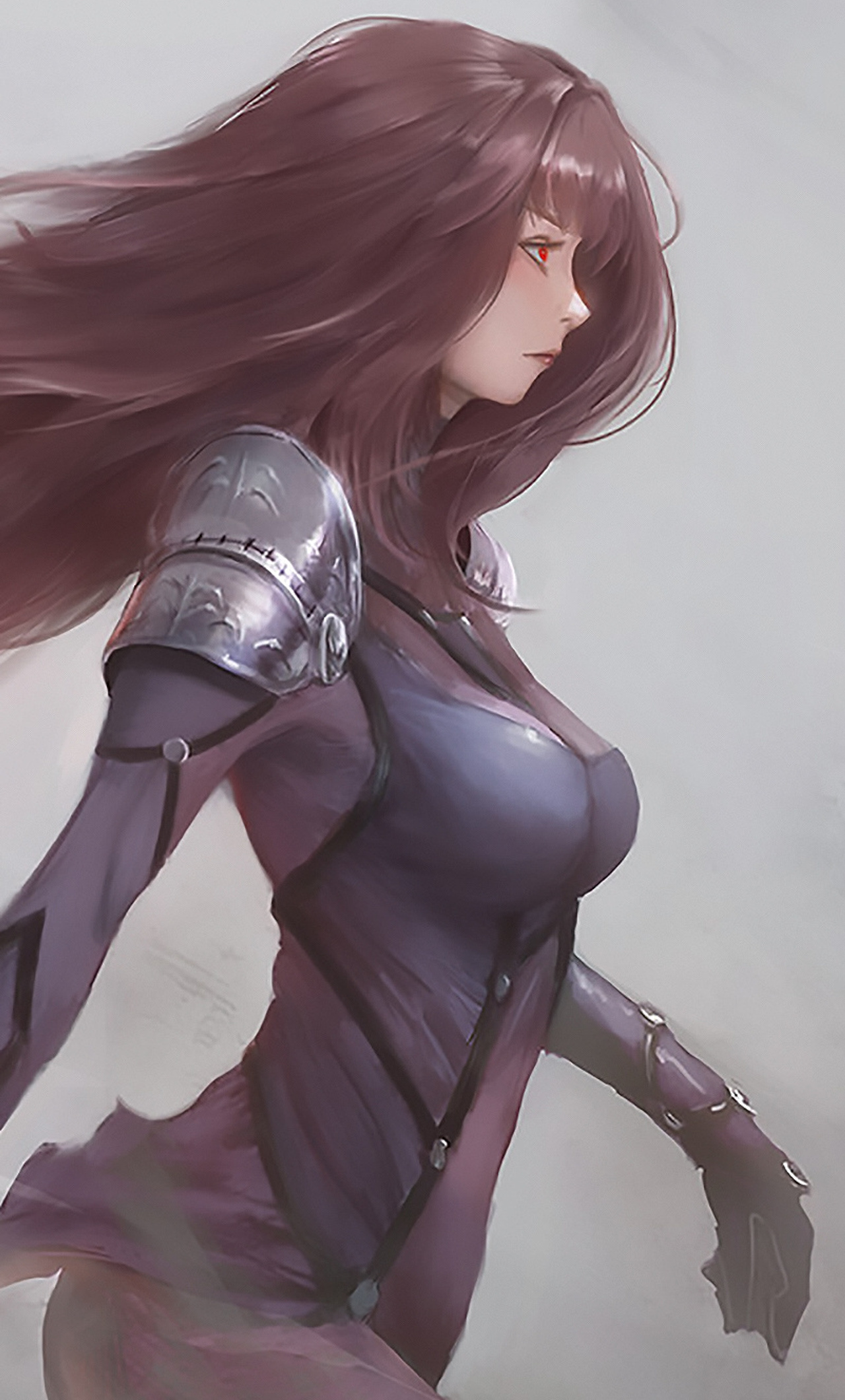 1280x2120 Scathach Fate Grand Order Artwork iPhone 6+ ,HD 4k Wallpapers ...