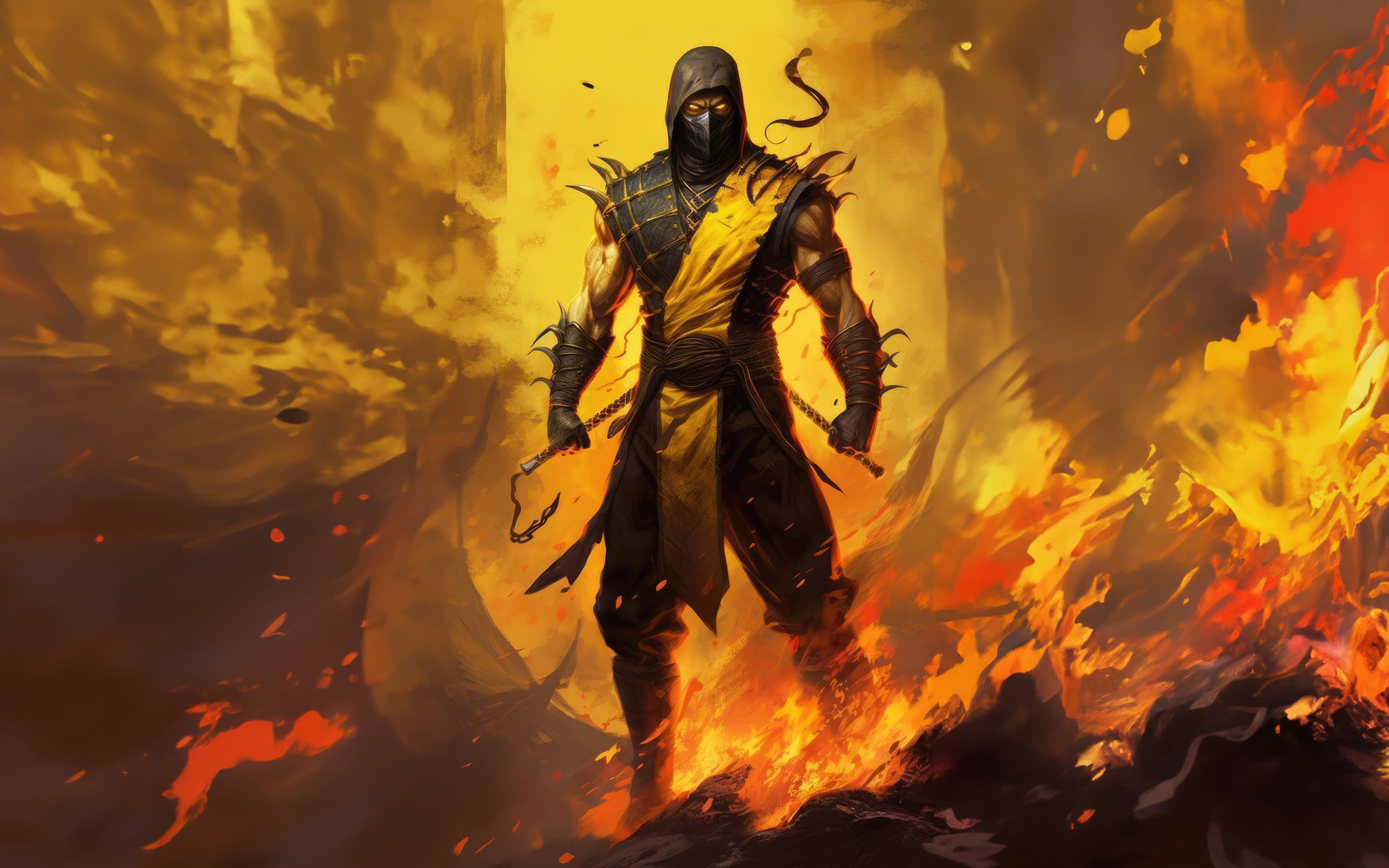 1680x1050 Scorpion Mortal Kombat 5k 2023 Wallpaper,1680x1050 Resolution ...