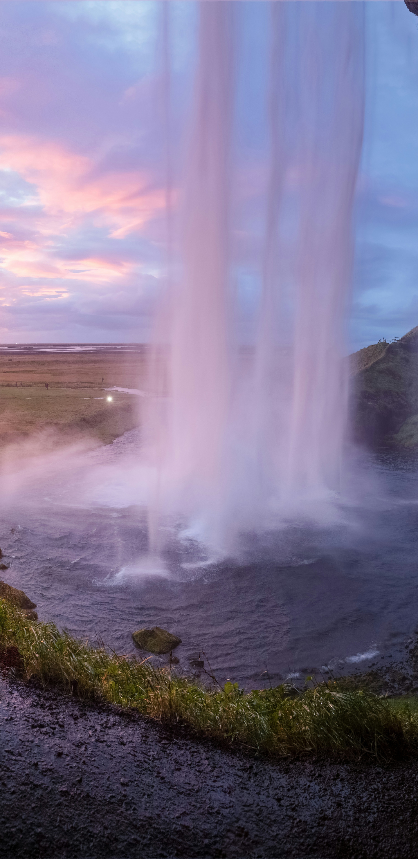 1440x2960 Seljalandsfoss Waterfall Iceland 10k Samsung Galaxy Note 9,8 ...