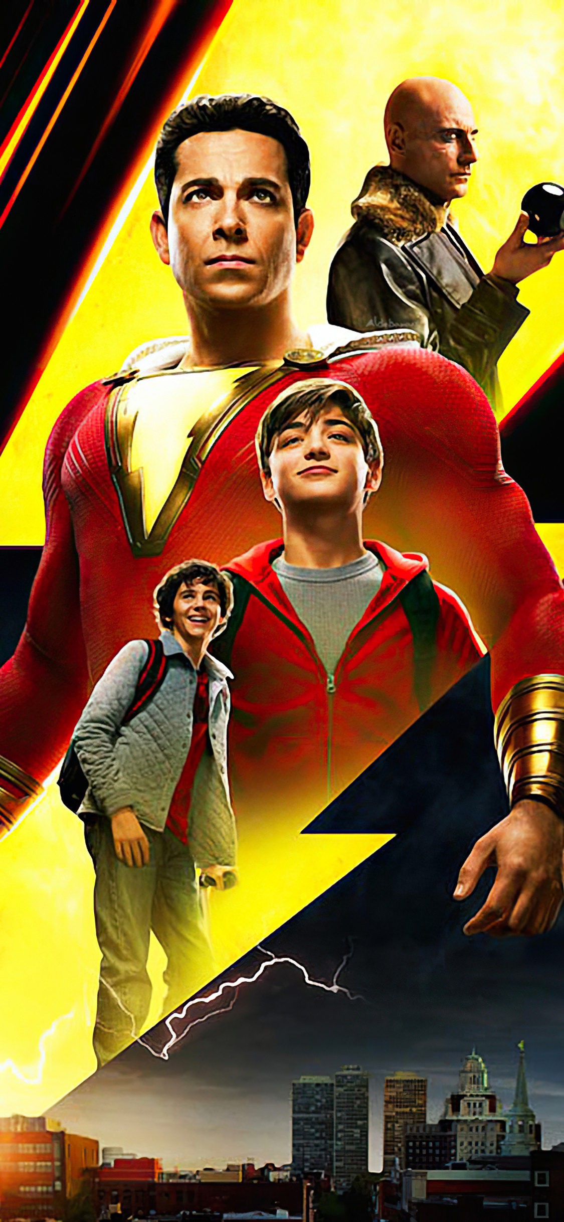 1125x2436 Shazam Movie New Poster Iphone XS,Iphone 10,Iphone X HD 4k