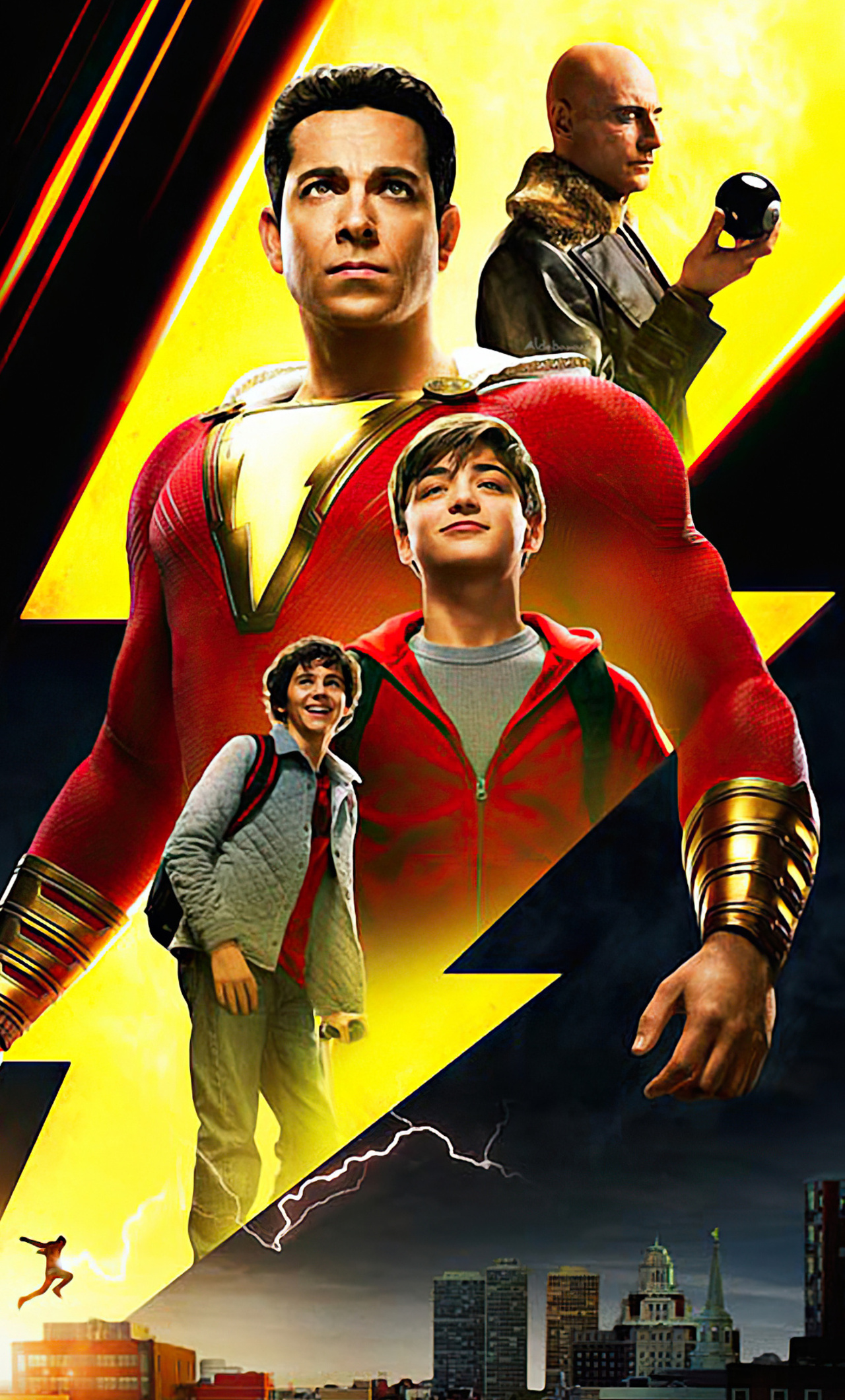 1280x2120 Shazam Movie New Poster iPhone 6+ HD 4k Wallpapers, Images,  Backgrounds, Photos and Pictures