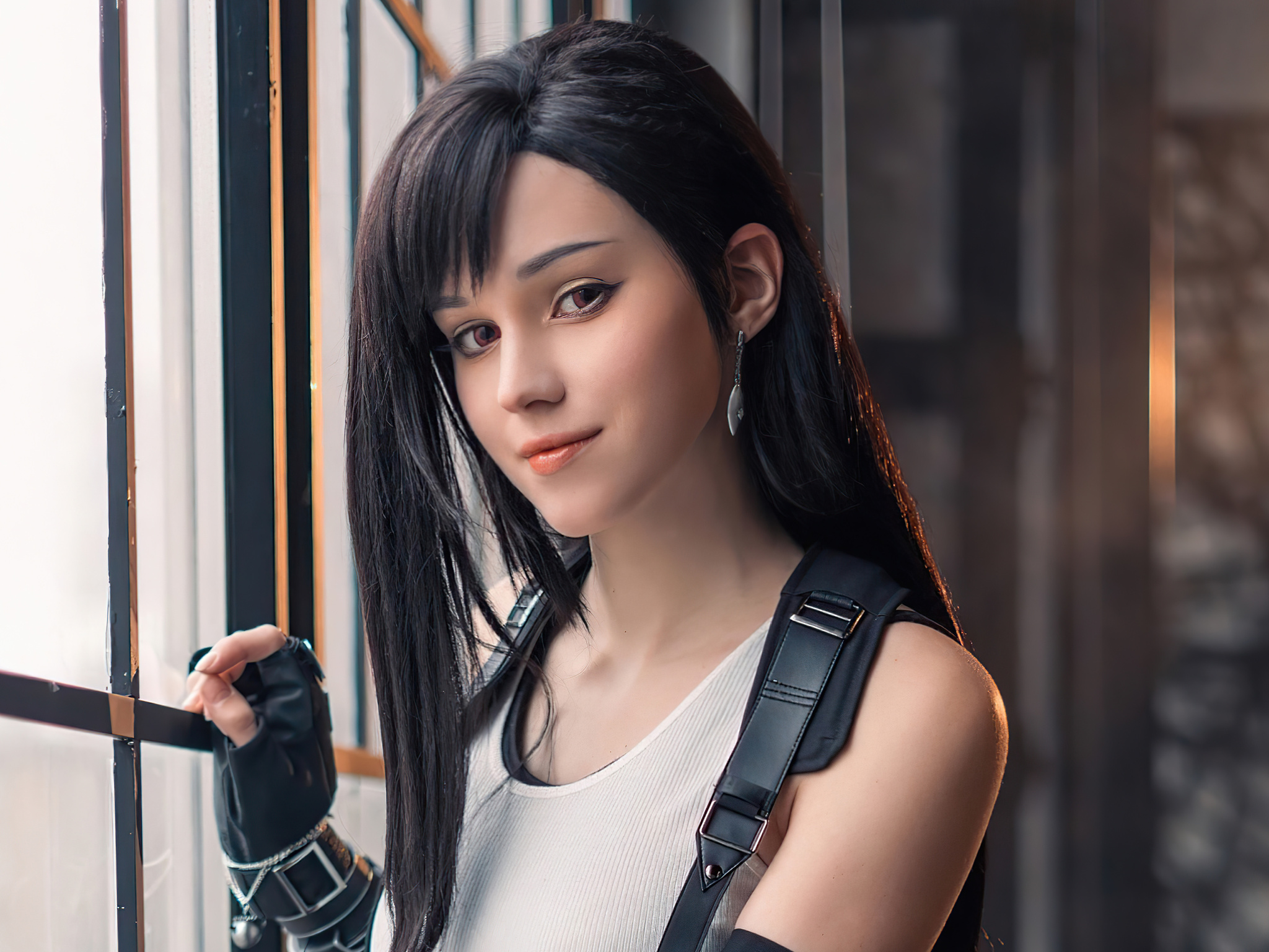 2048x1536 Shirogane Sama Tifa Lockhart Cosplay 4k 2048x1536 Resolution ...