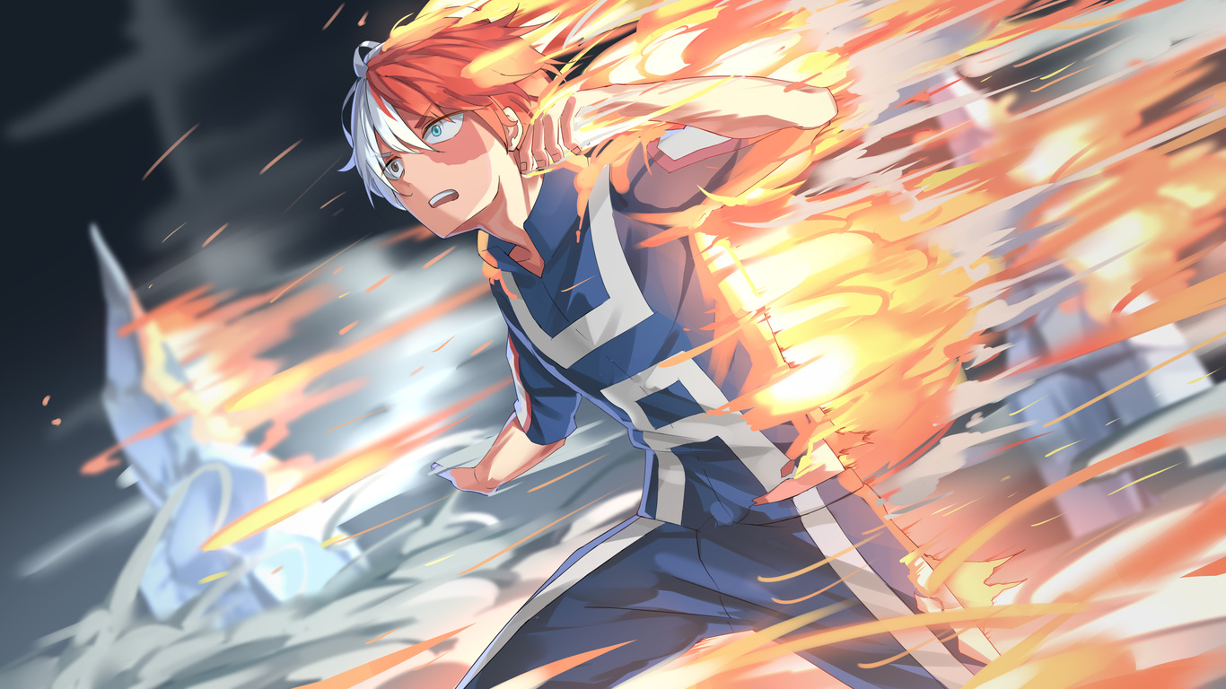 1366x768 Shouto Todoroki My Hero Academia 4k 1366x768 Resolution Hd 4k Wallpapers Images Backgrounds Photos And Pictures