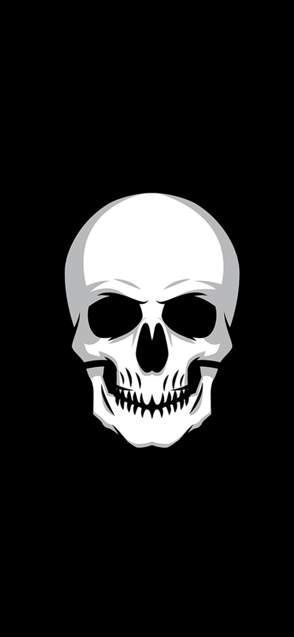 1125x2436 Skull Logo Iphone XS,Iphone 10,Iphone X HD 4k Wallpapers, Images,  Backgrounds, Photos and Pictures
