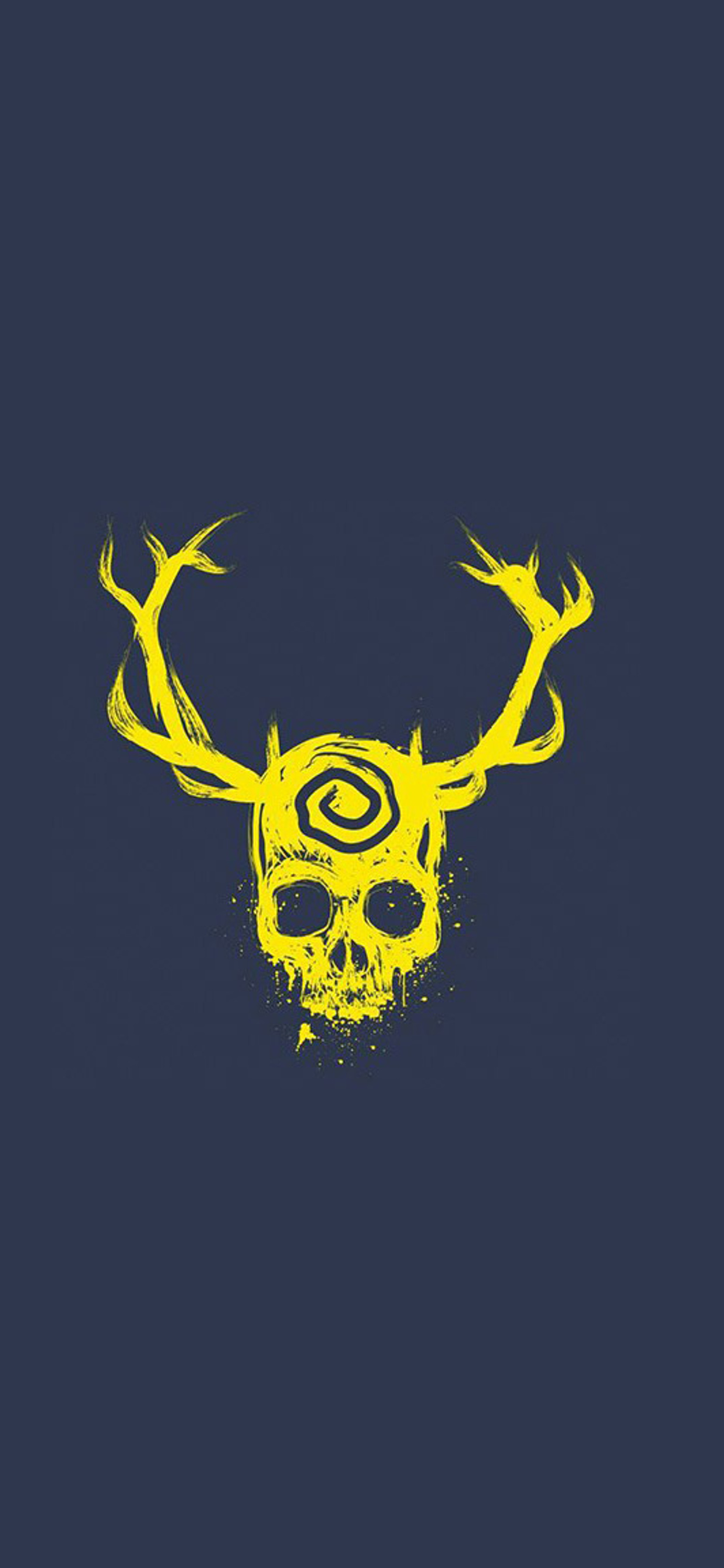 1242x2688 Skull Minimalist Iphone XS MAX HD 4k Wallpapers, Images