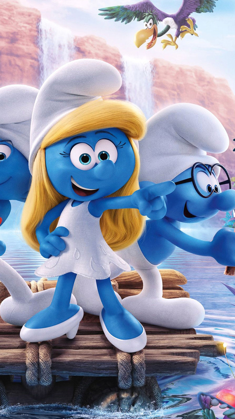 750x1334 Smurfs The Lost Village Animated Movie iPhone 6, iPhone 6S, iPhone  7 HD 4k Wallpapers, Images, Backgrounds, Photos and Pictures