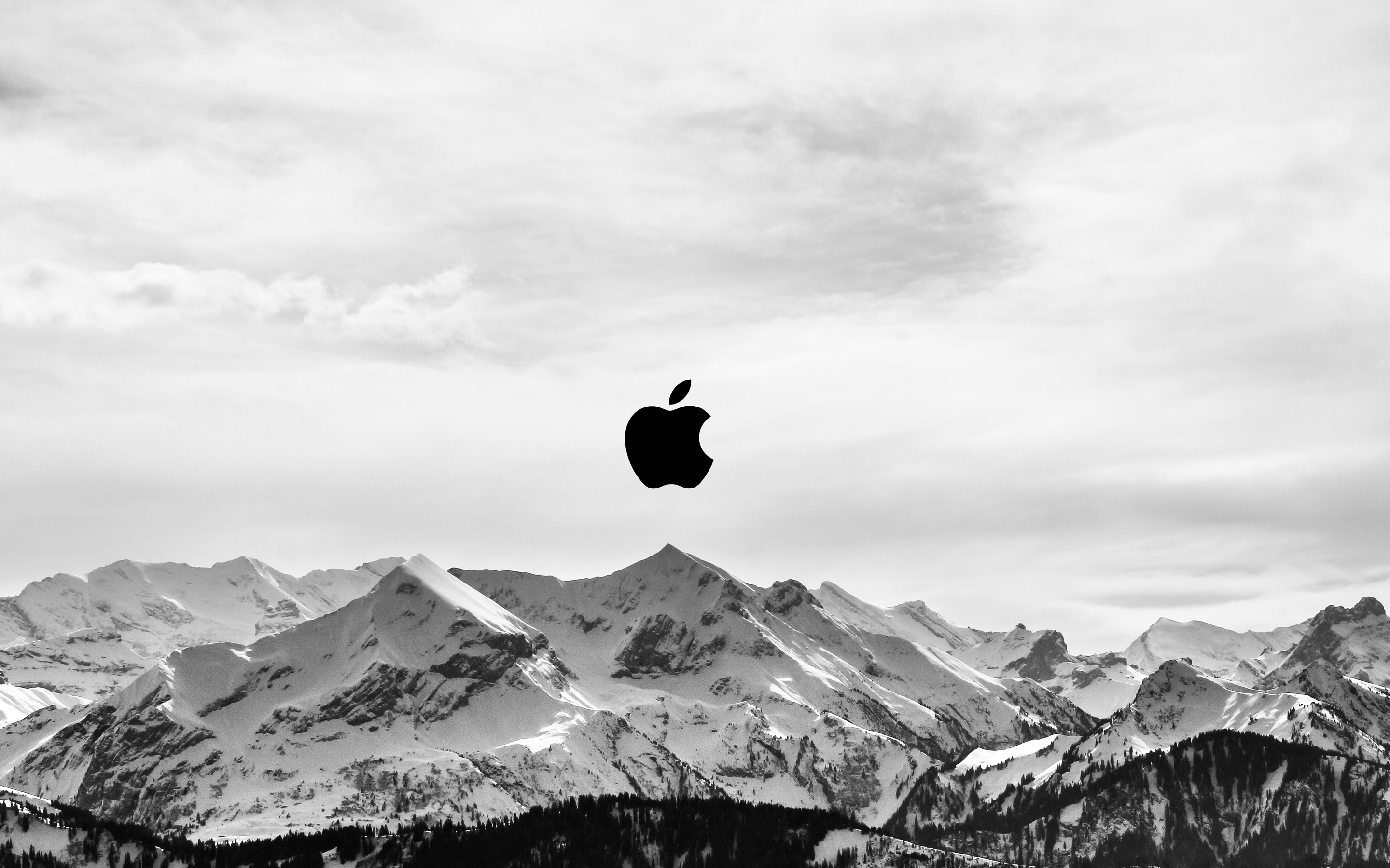 2880x1800 Snow Mountains Apple Logo 5k Macbook Pro Retina HD 4k Wallpapers,  Images, Backgrounds, Photos and Pictures