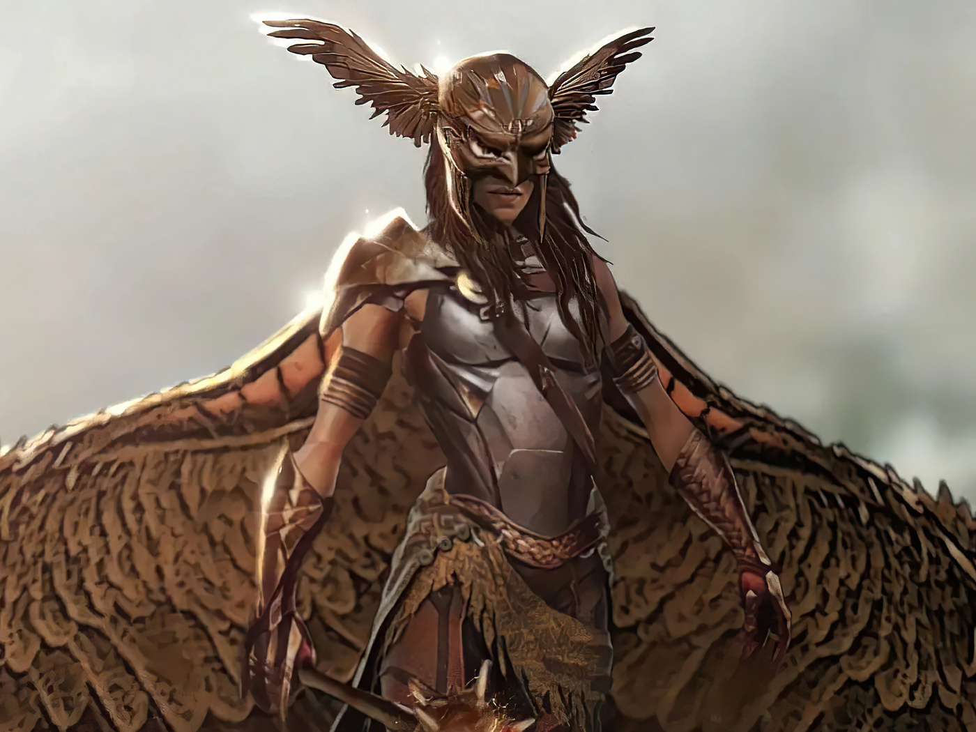 1400x1050 Sofia Boutella Concept Art As Hawkgirl Wallpaper,1400x1050 ...