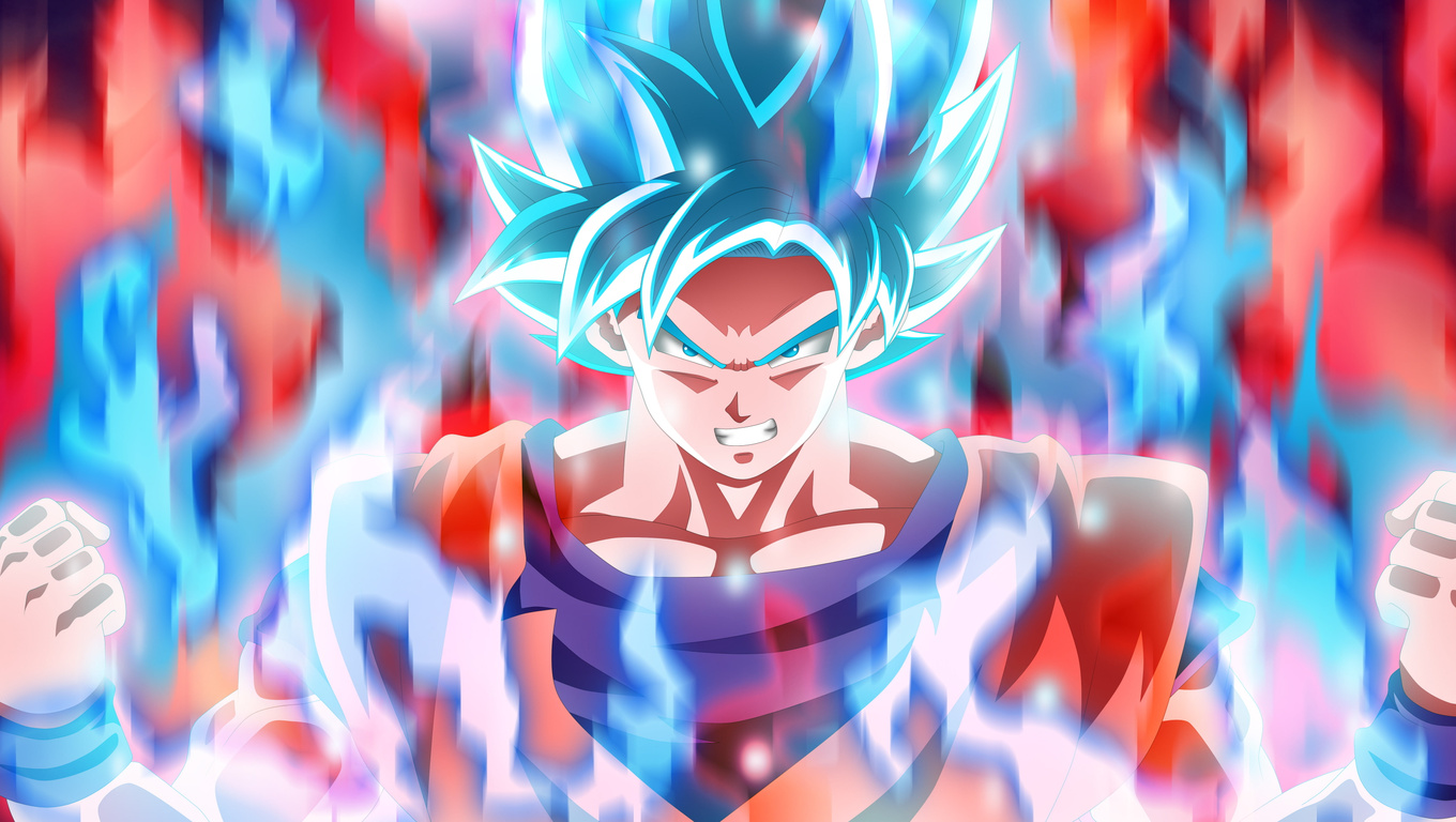 1360x768 Son Goku Super Saiyajin Blue 5k Laptop HD HD 4k Wallpapers ...