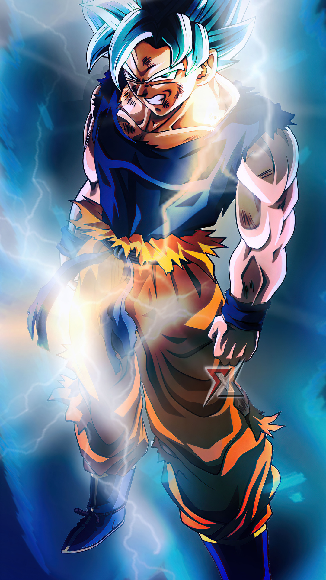 Goku SS Blue Wallpaper 1 by SSJROSE890 on DeviantArt