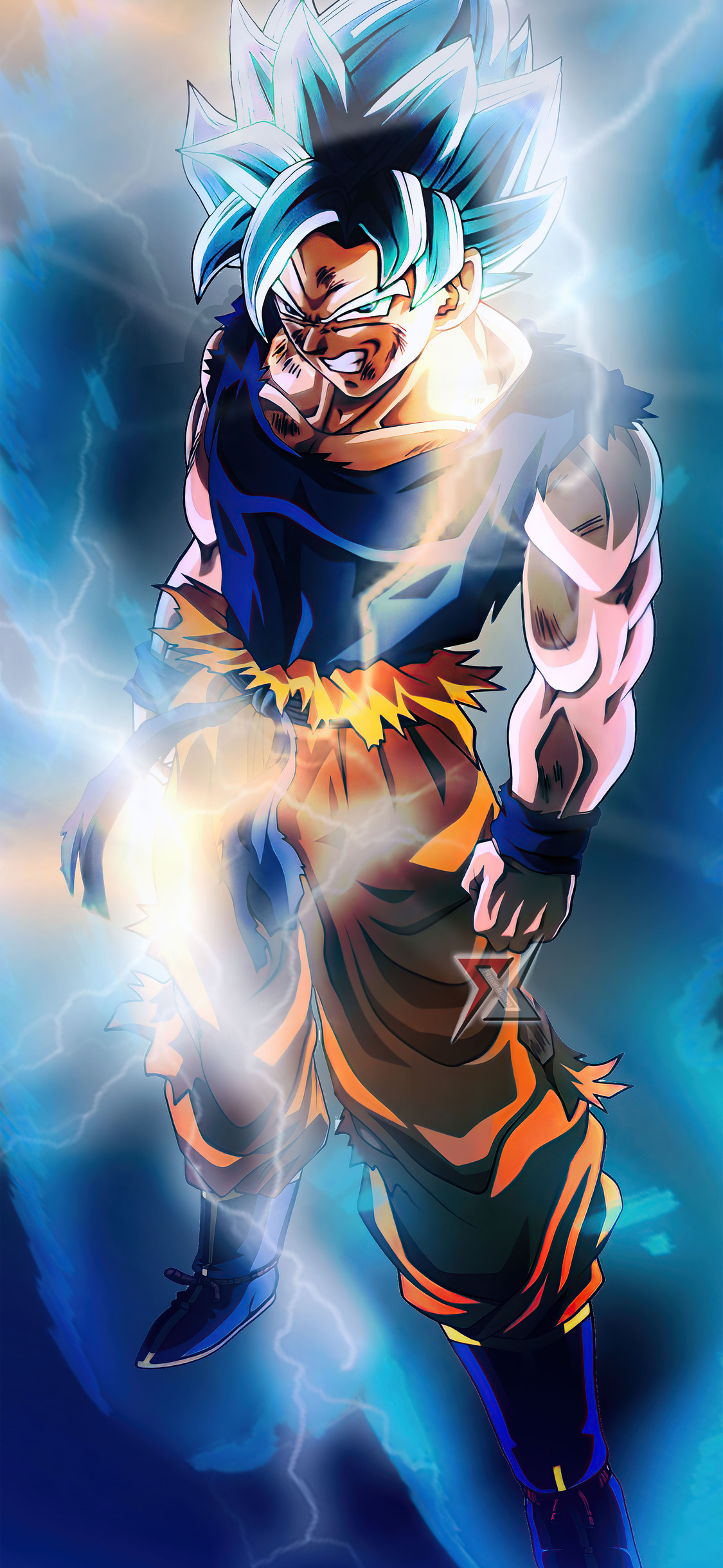 1125x2436 Son Goku Super Saiyan Blue 4k Iphone XS,Iphone 10,Iphone X HD ...