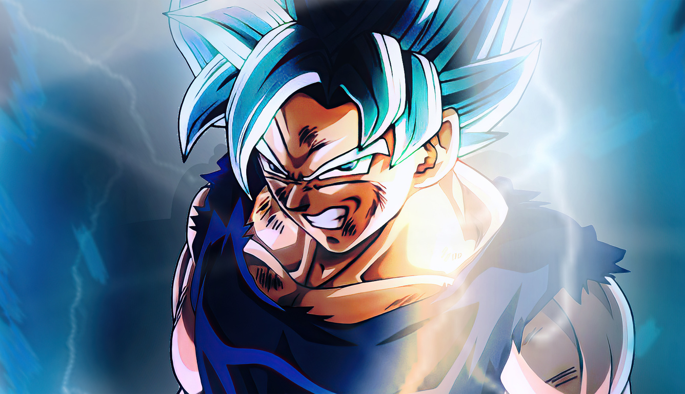 1336x768 Son Goku Super Saiyan Blue 4k Laptop HD HD 4k Wallpapers ...