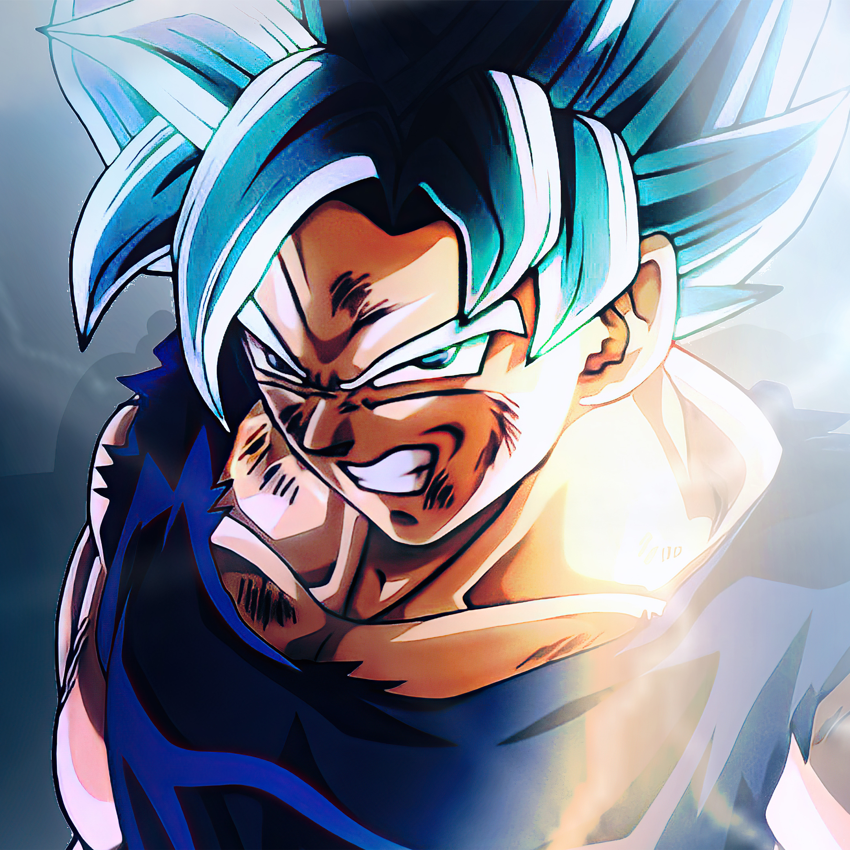 2932x2932 Dragon Ball Super Super Saiyan Goku Ipad Pro Retina