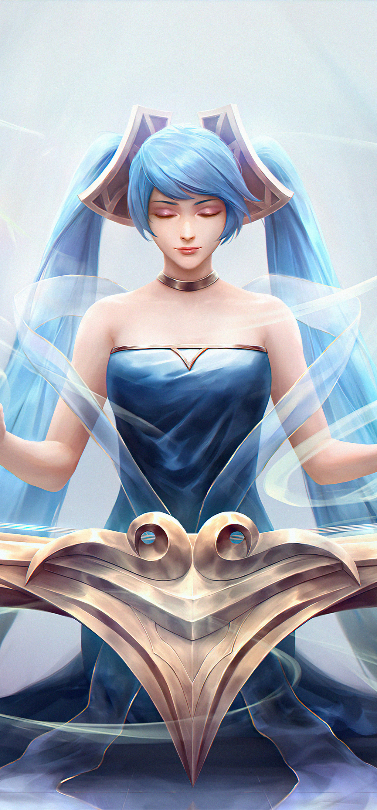 1242x2668 Sona League Of Legends 2022 Iphone Xs Max ,hd 4k Wallpapers 