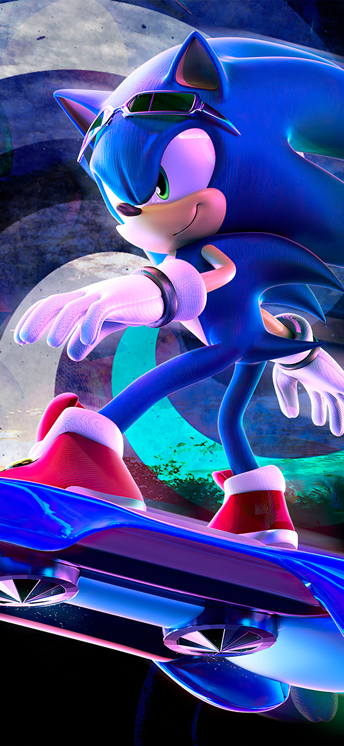 Sonic Frontiers Phone Wallpaper - Mobile Abyss