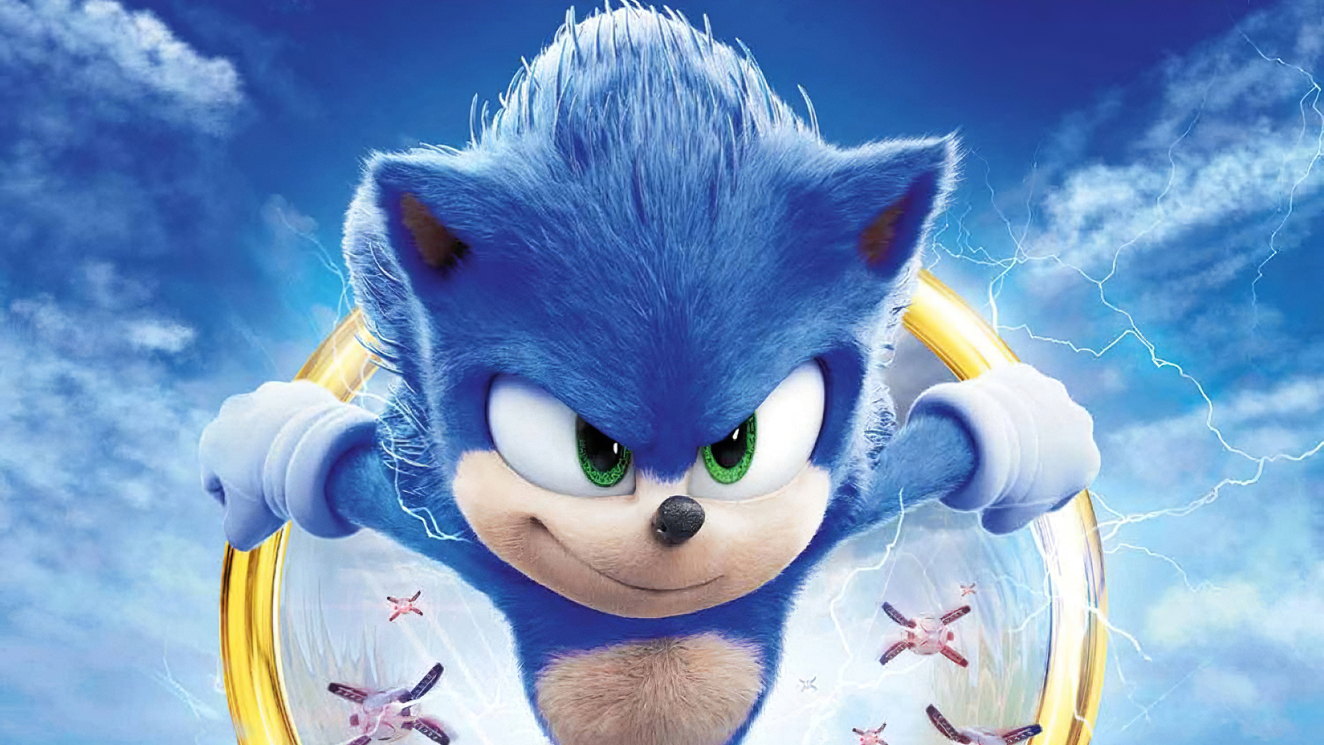 Sonic Movie Redesign Wallpaper